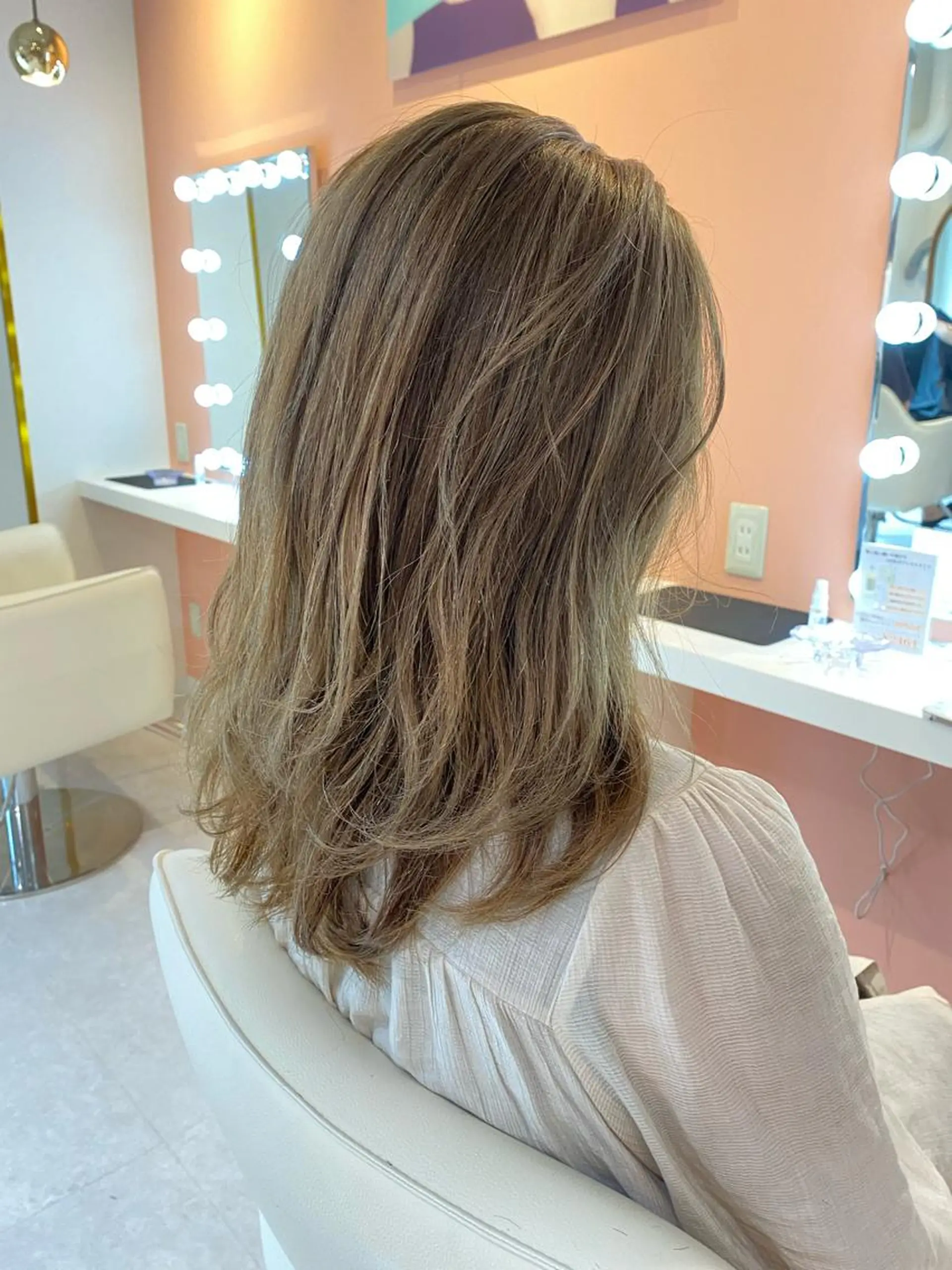 セミロング 三宅 涼馬のヘアスタイル