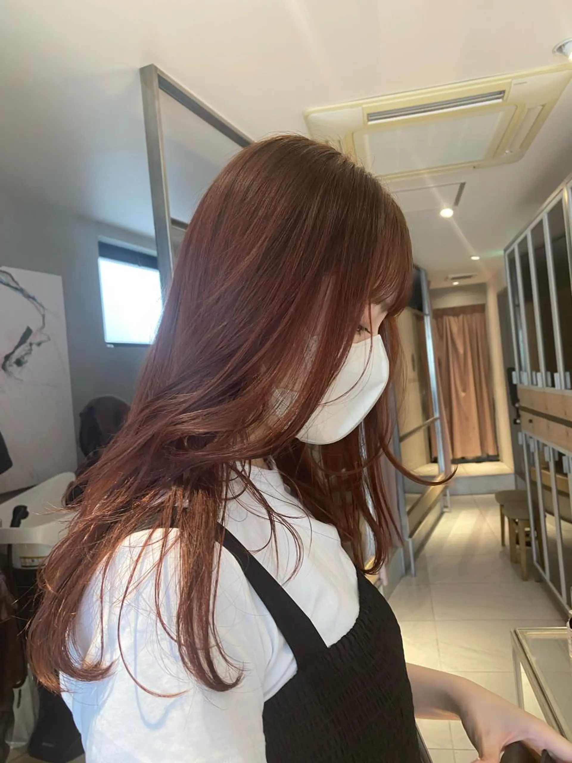 ロング カラー 艶髪/ダークトーン 🩶丸山日向のヘアスタイル