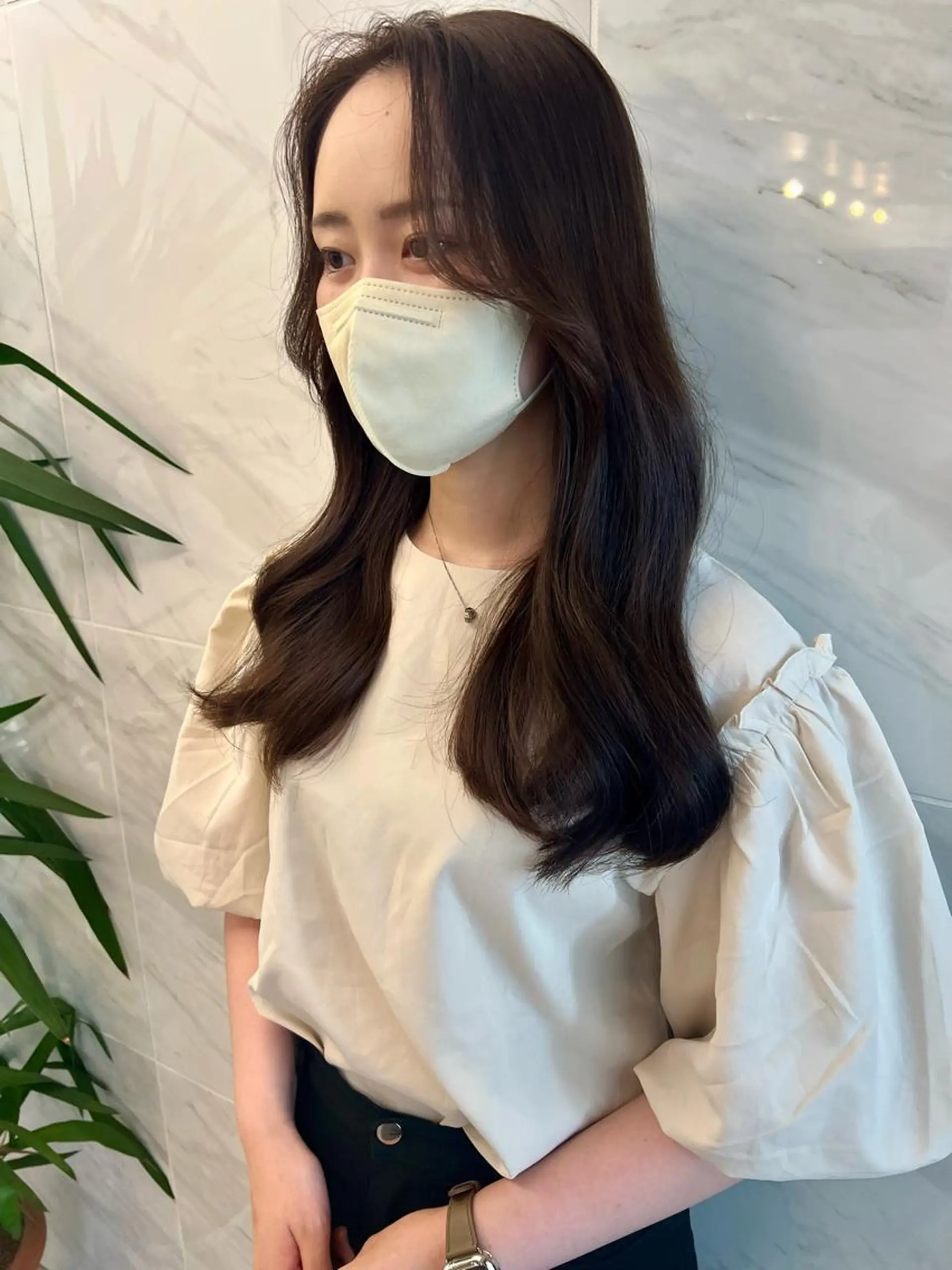 ロング ヨシンモリ カット ヘアカラー 🩶レイヤーカット/ さわ🩶のヘアスタイル