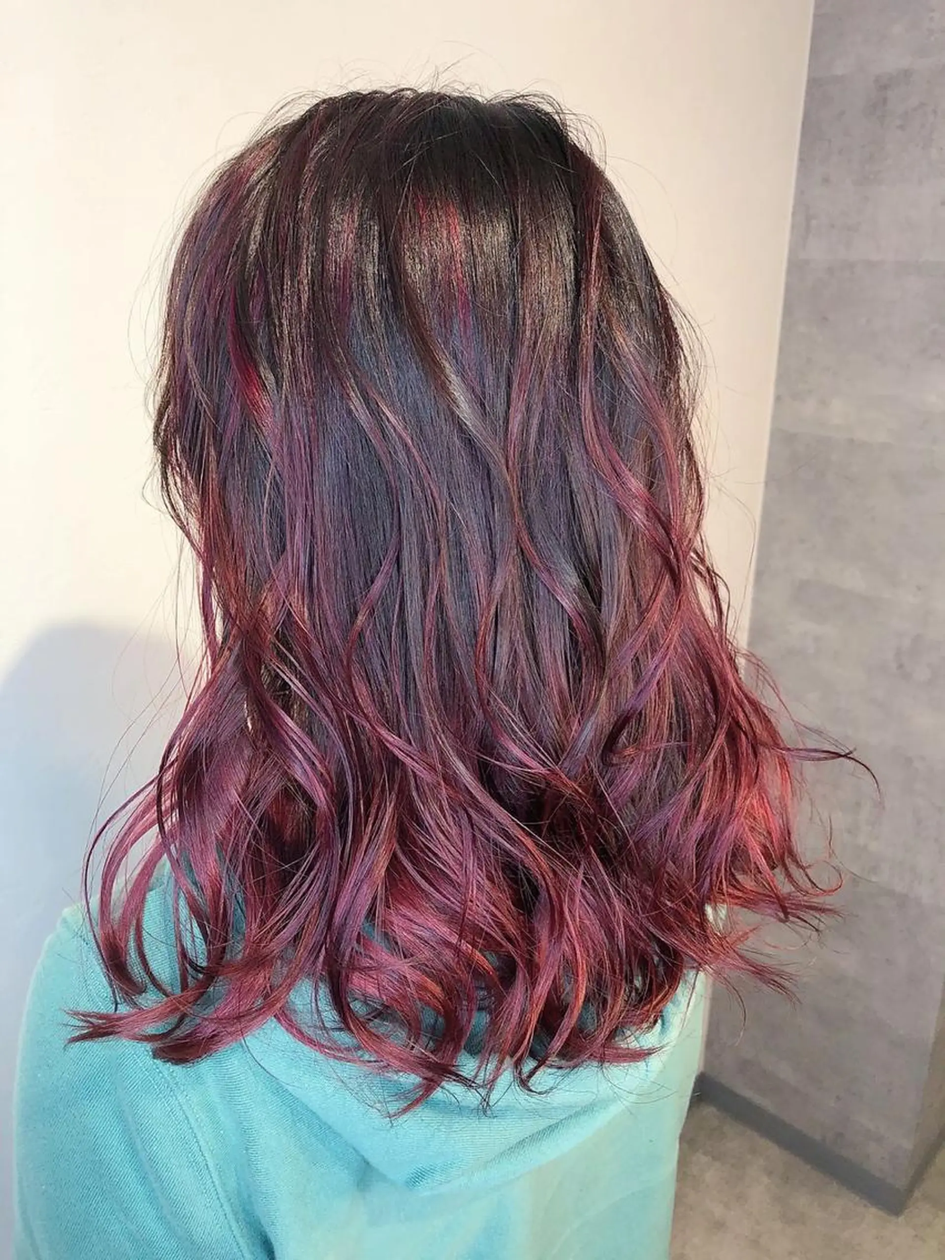 ロング カラー カット ヘアカラー トリートメント _WHITE上本町 上本町店のヘアスタイル