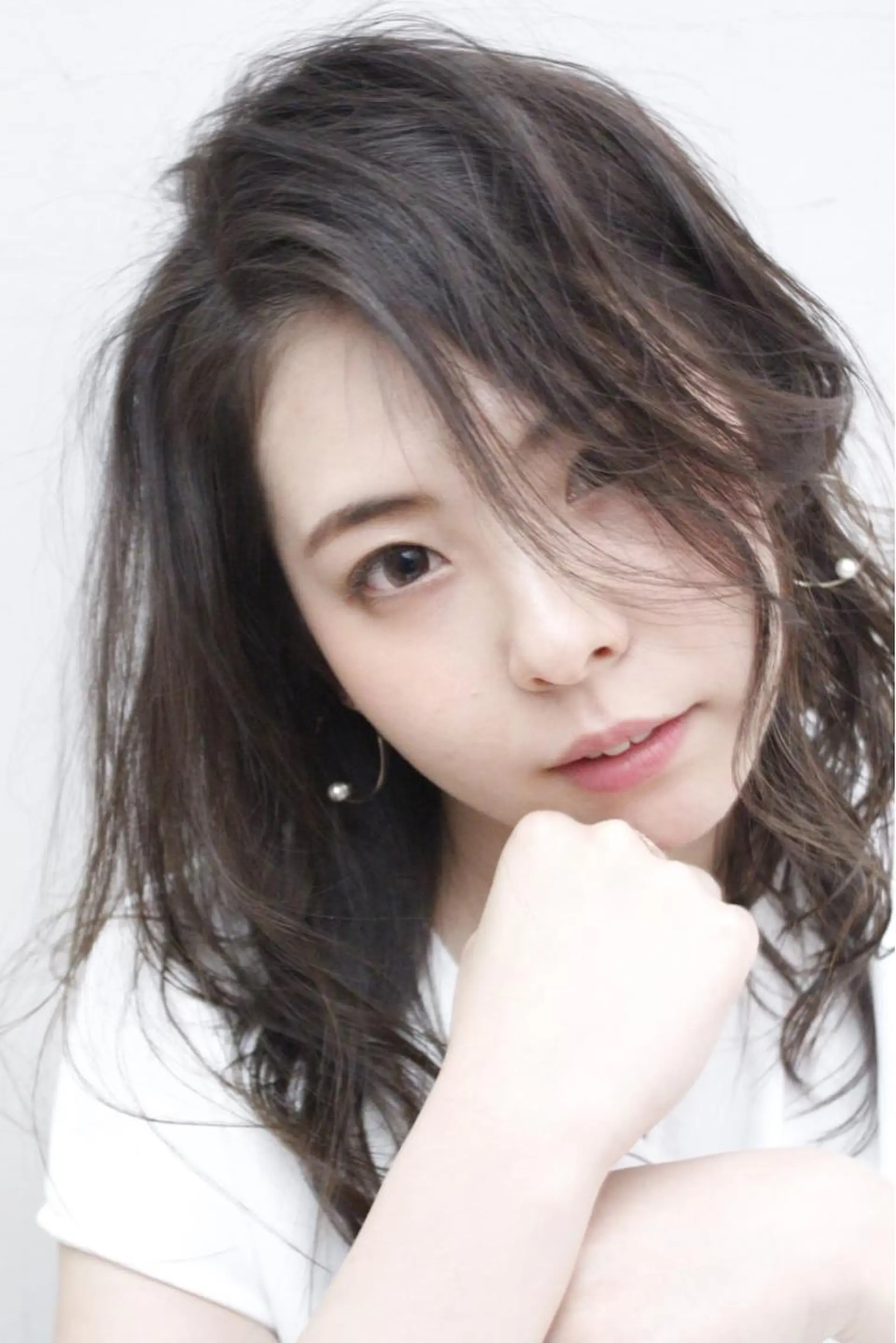 ロング カラー パーマ 森山 拓哉のヘアスタイル