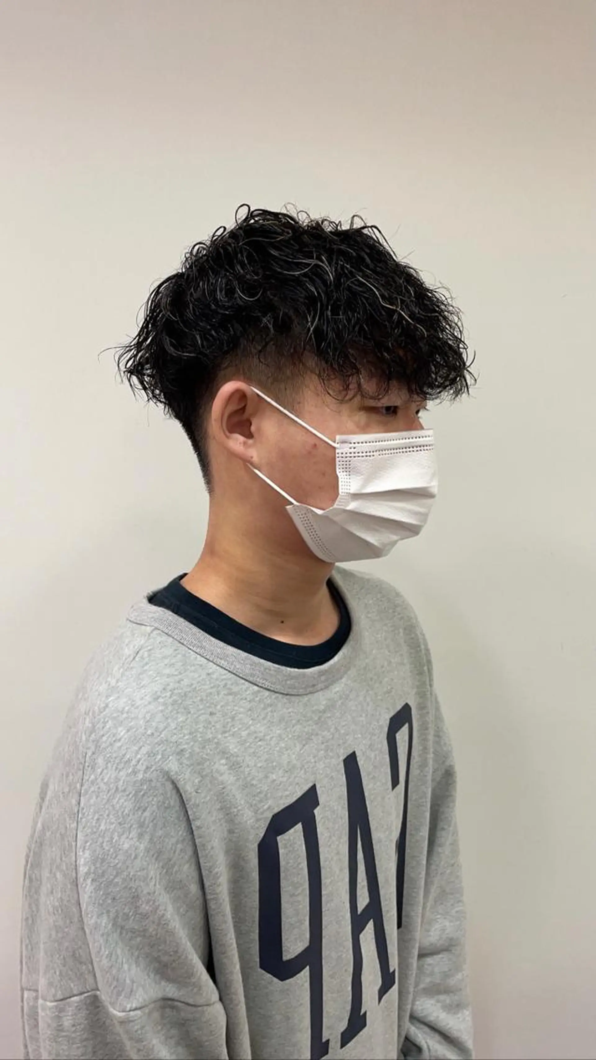 カラー パーマ メンズ パーマ メンズパーマのプロ 川野翔太のヘアスタイル