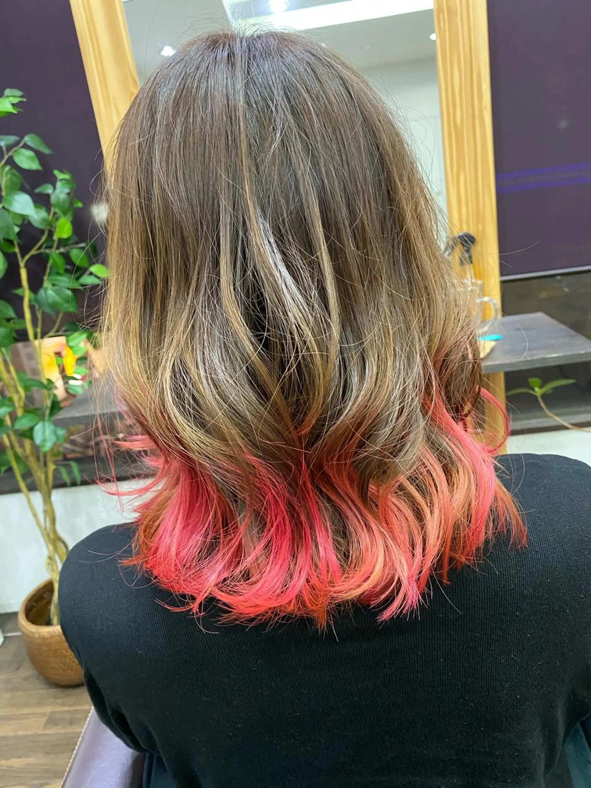 ロング カラー カット ヘアカラー 美容師歴18年 ALBA 齊藤のヘアスタイル