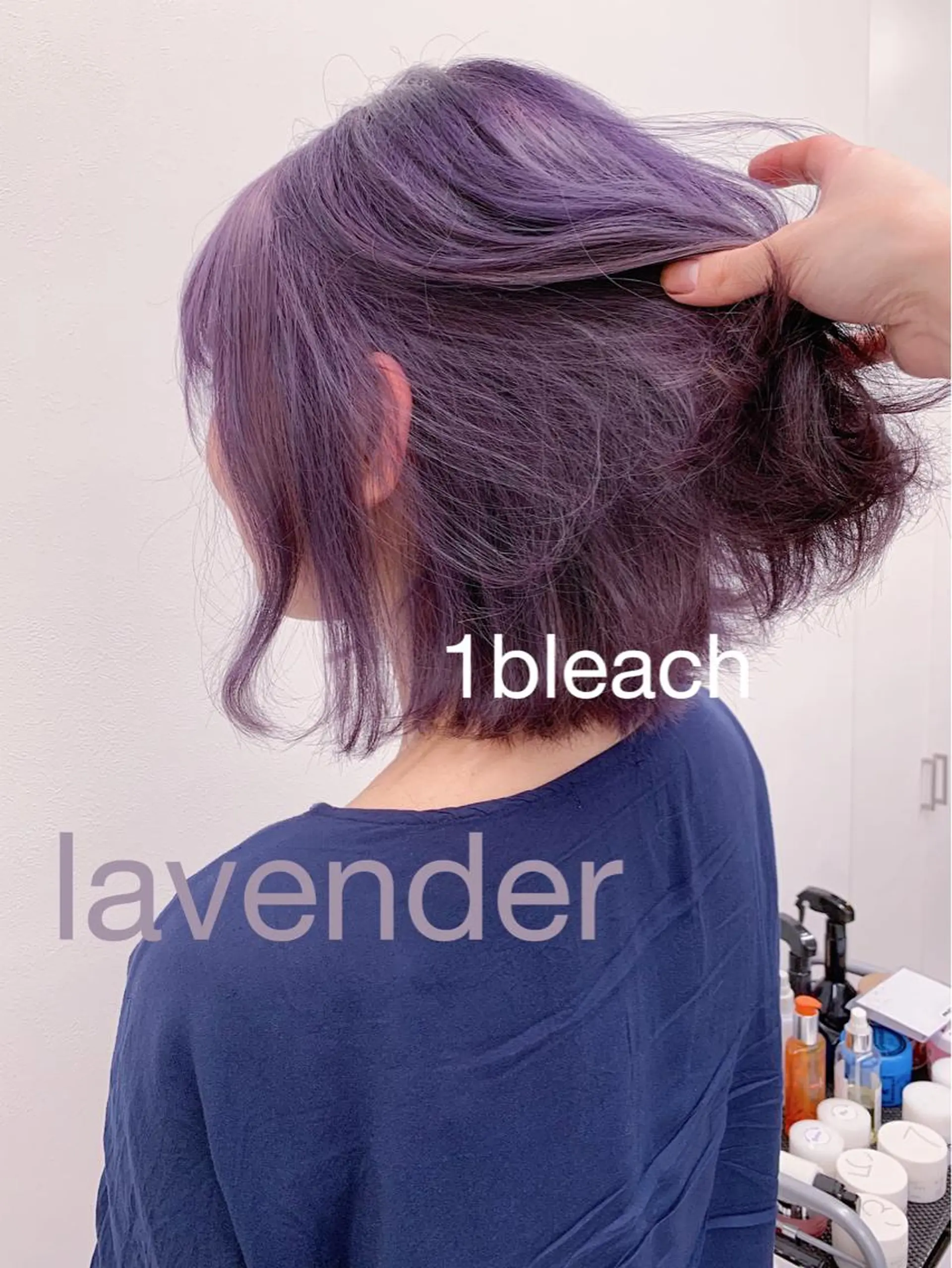 ミディアム カラー 柔らかbeige モトキのヘアスタイル