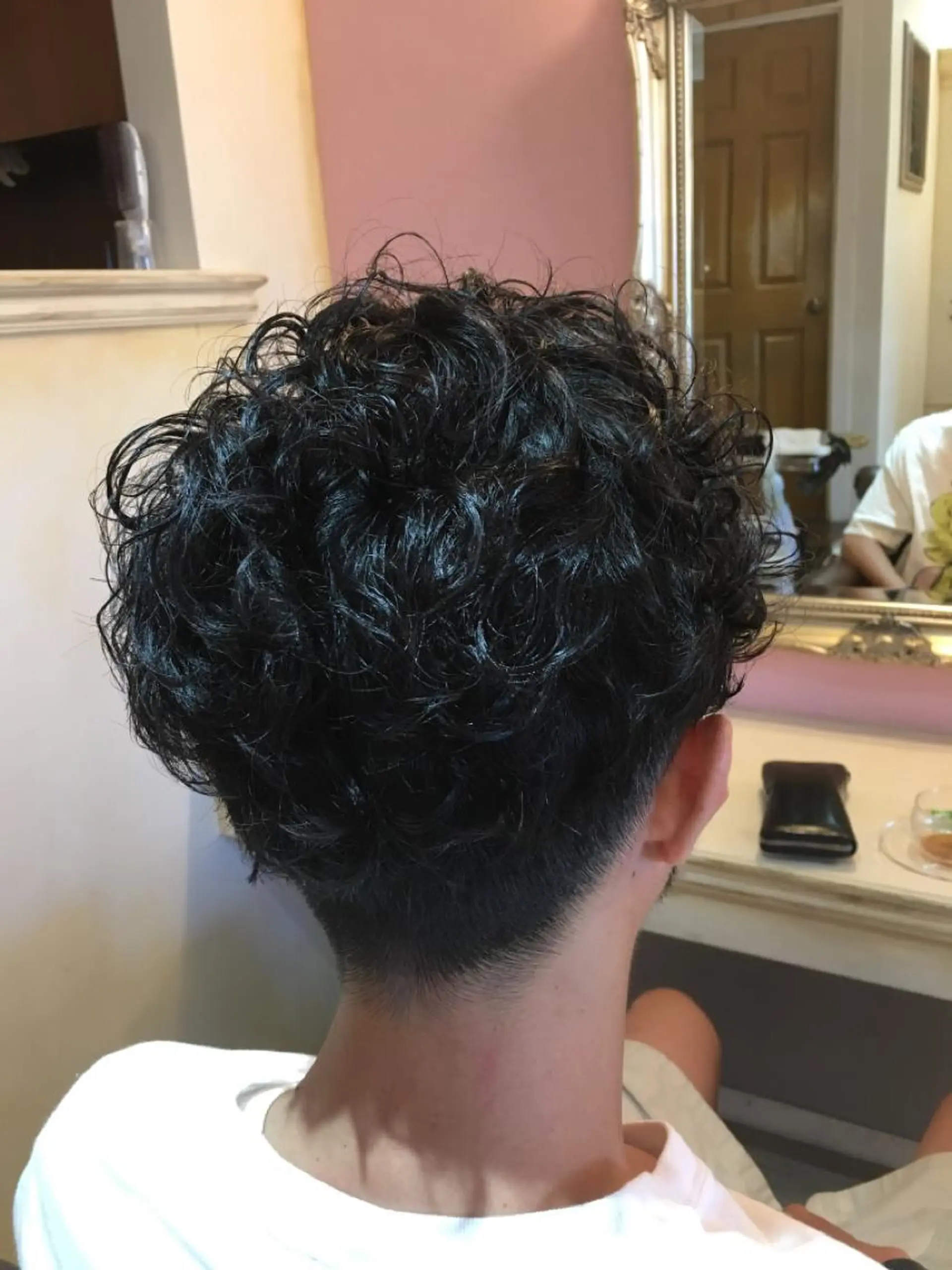 ショート パーマ メンズ カット パーマ トリートメント プラーチェ 相模大野店所属・plaatje 義見のヘアスタイル