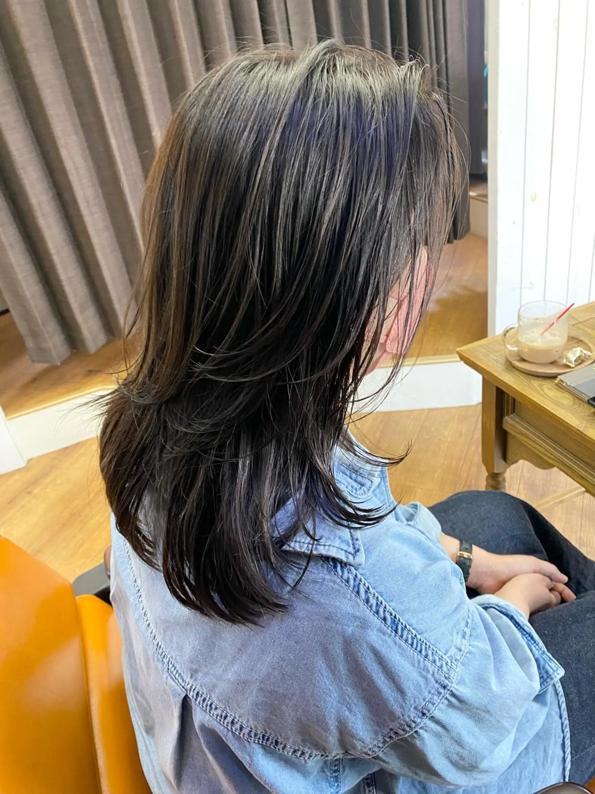 セミロング 西尾 隆介のヘアスタイル