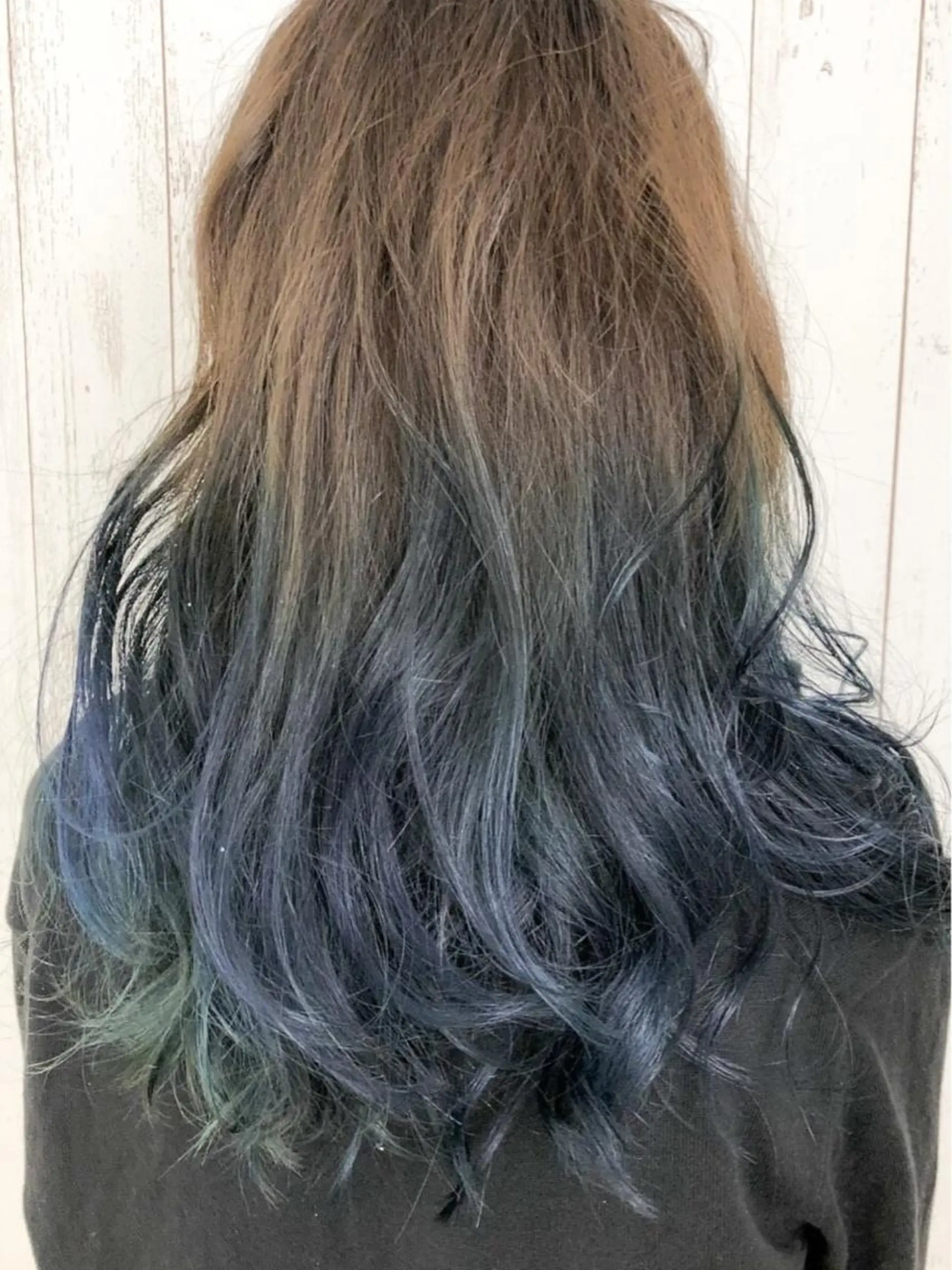 セミロング ハイライト/ ブリーチ😈小倉😈のヘアスタイル