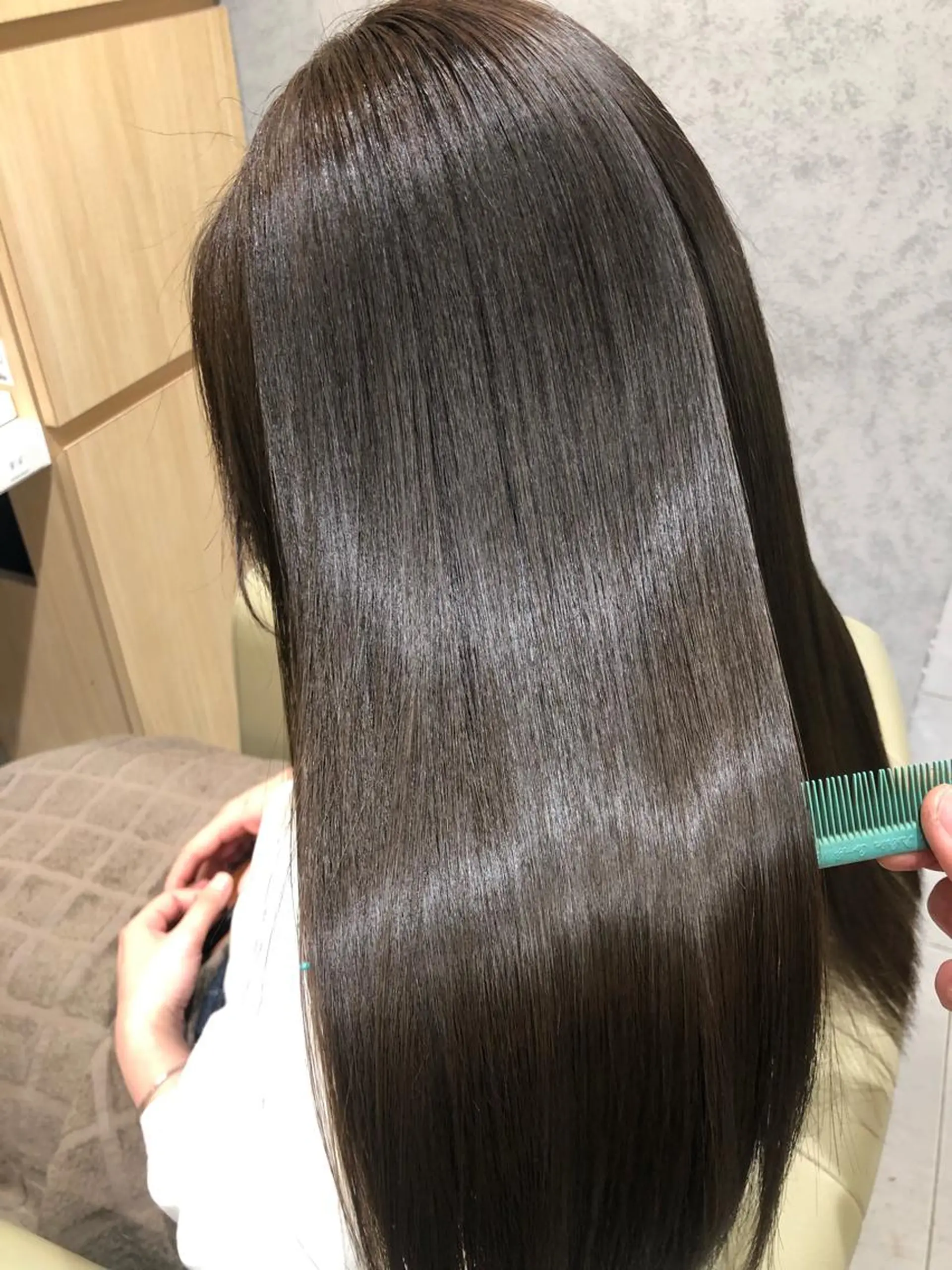 セミロング ヘアカラー トリートメント 【髪質改善特化･ 福田航洋】のヘアスタイル