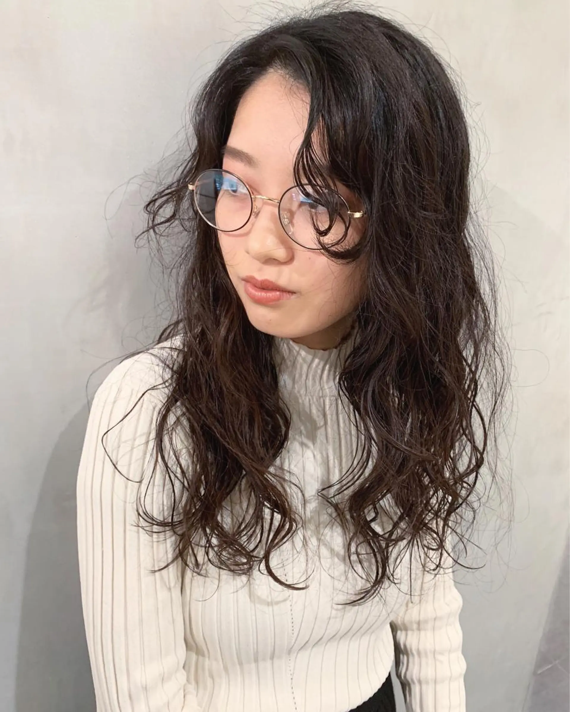 ロング パーマ カット パーマ トリートメント 優作 〜圧倒的信頼〜のヘアスタイル