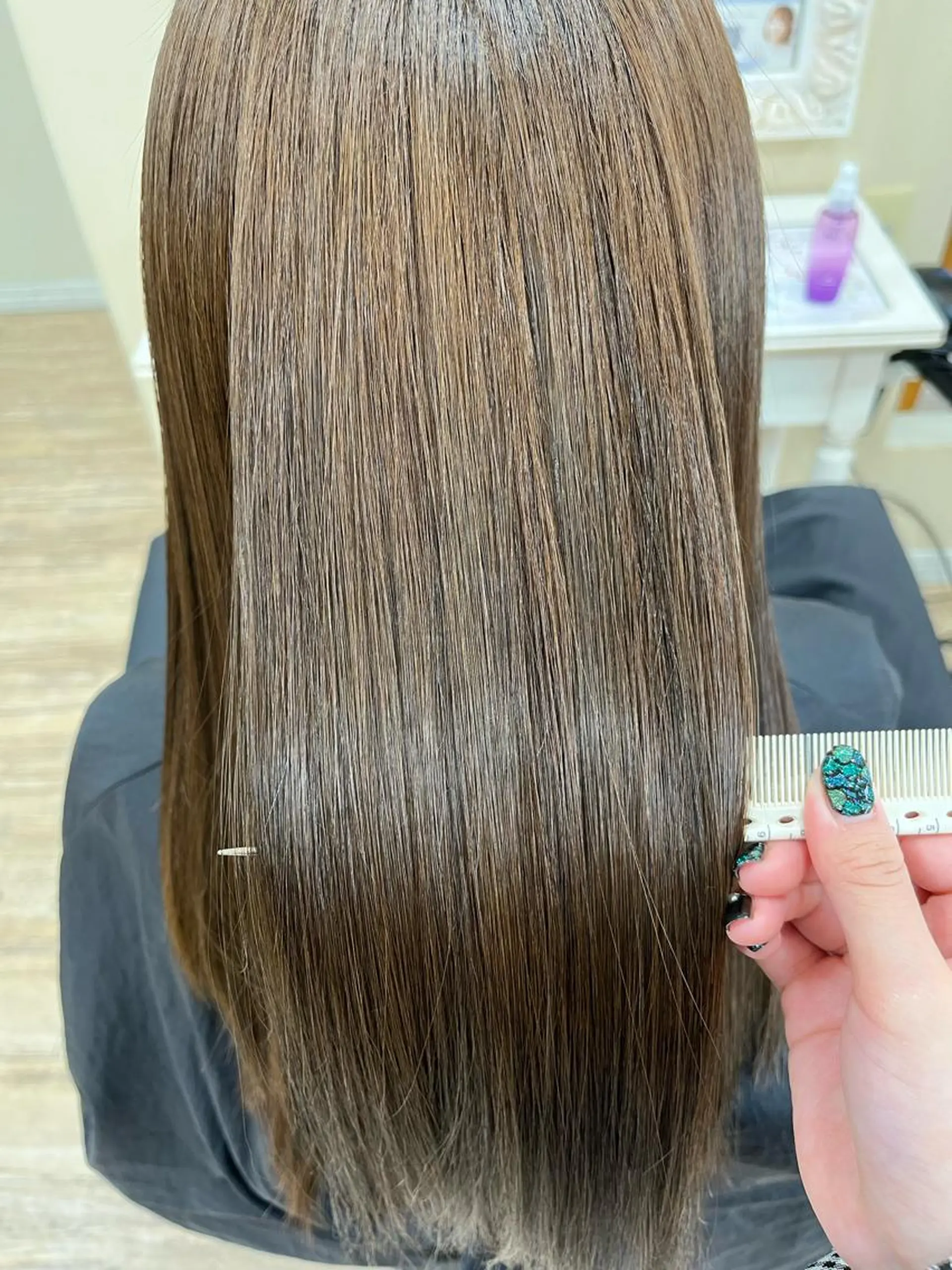 髪質改善カラーエステ /繁原わかなのヘアスタイル