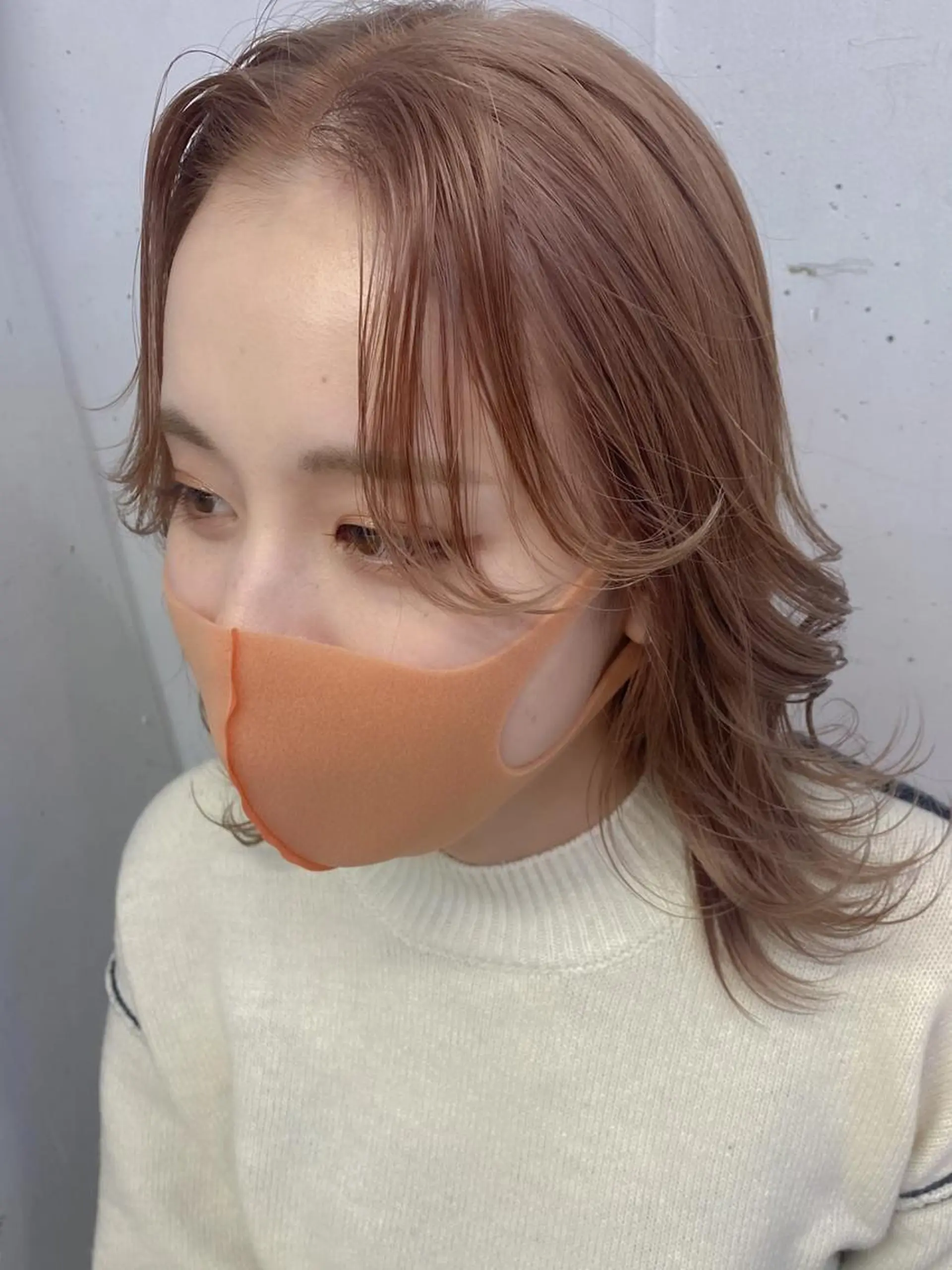 ミディアム カラー 💗💗韓国レイヤー yu-ki💗💗のヘアスタイル