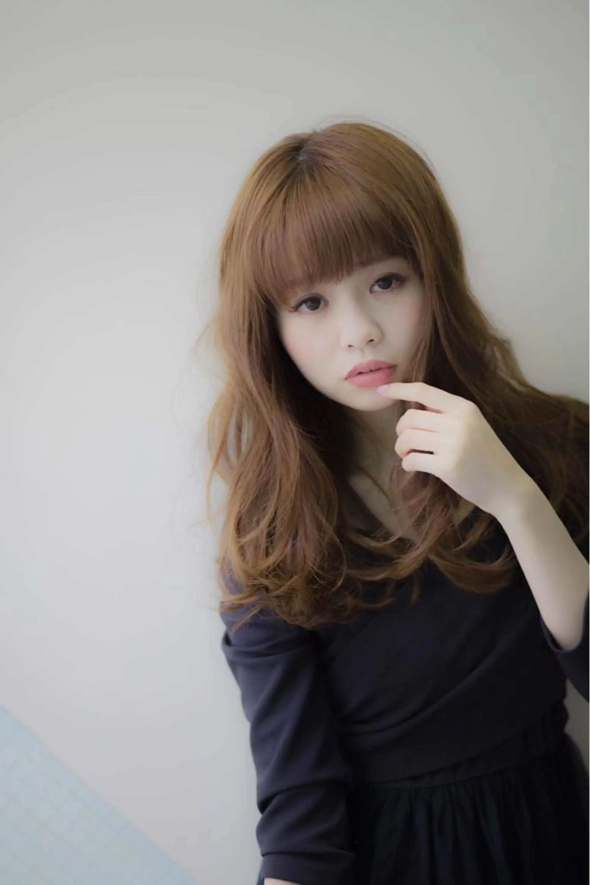 セミロング ロング カラー パーマ ヘアアレンジ 荻野 元気のその他イメージ