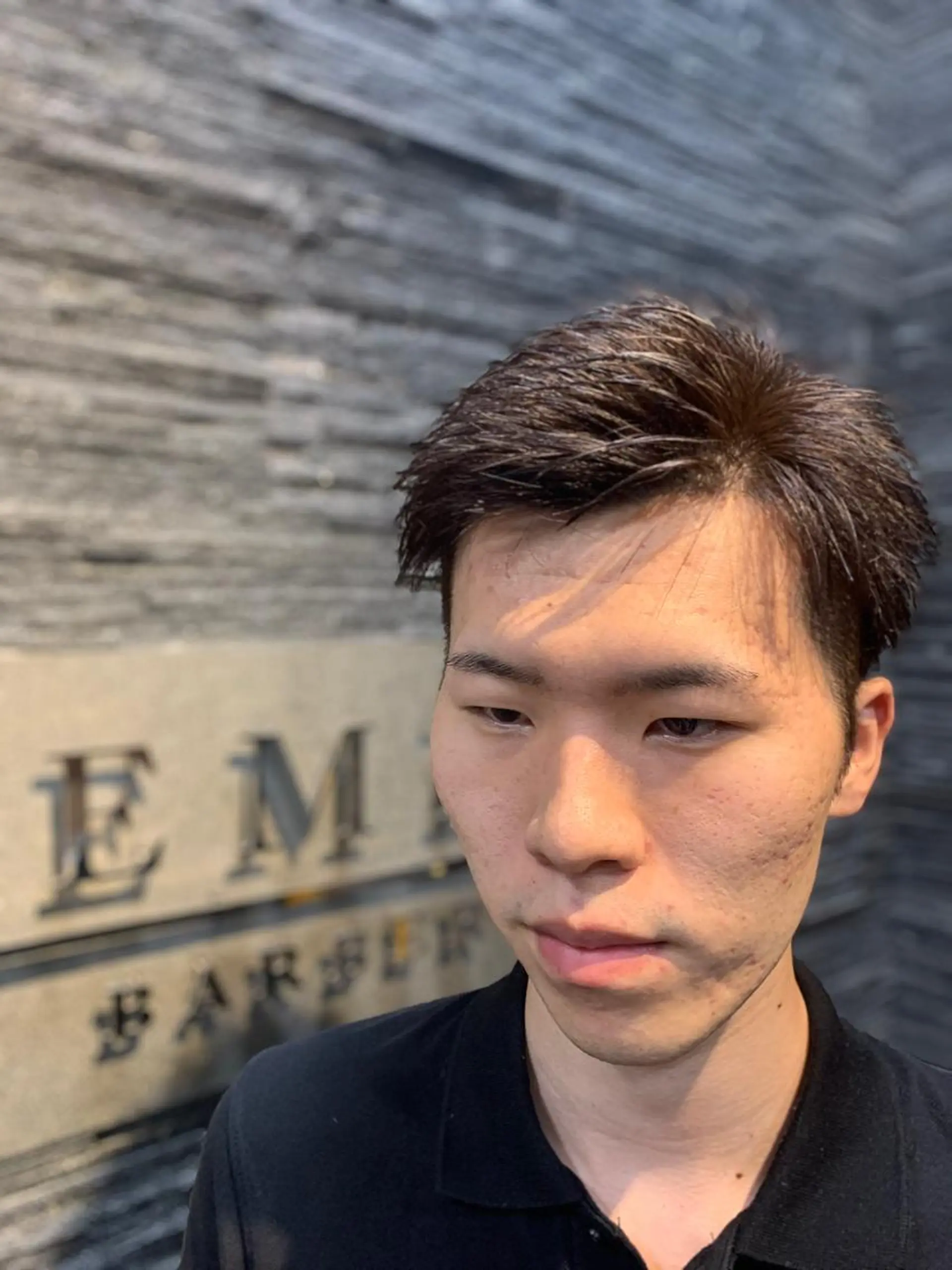 ショート カラー 山内 敢史のヘアスタイル