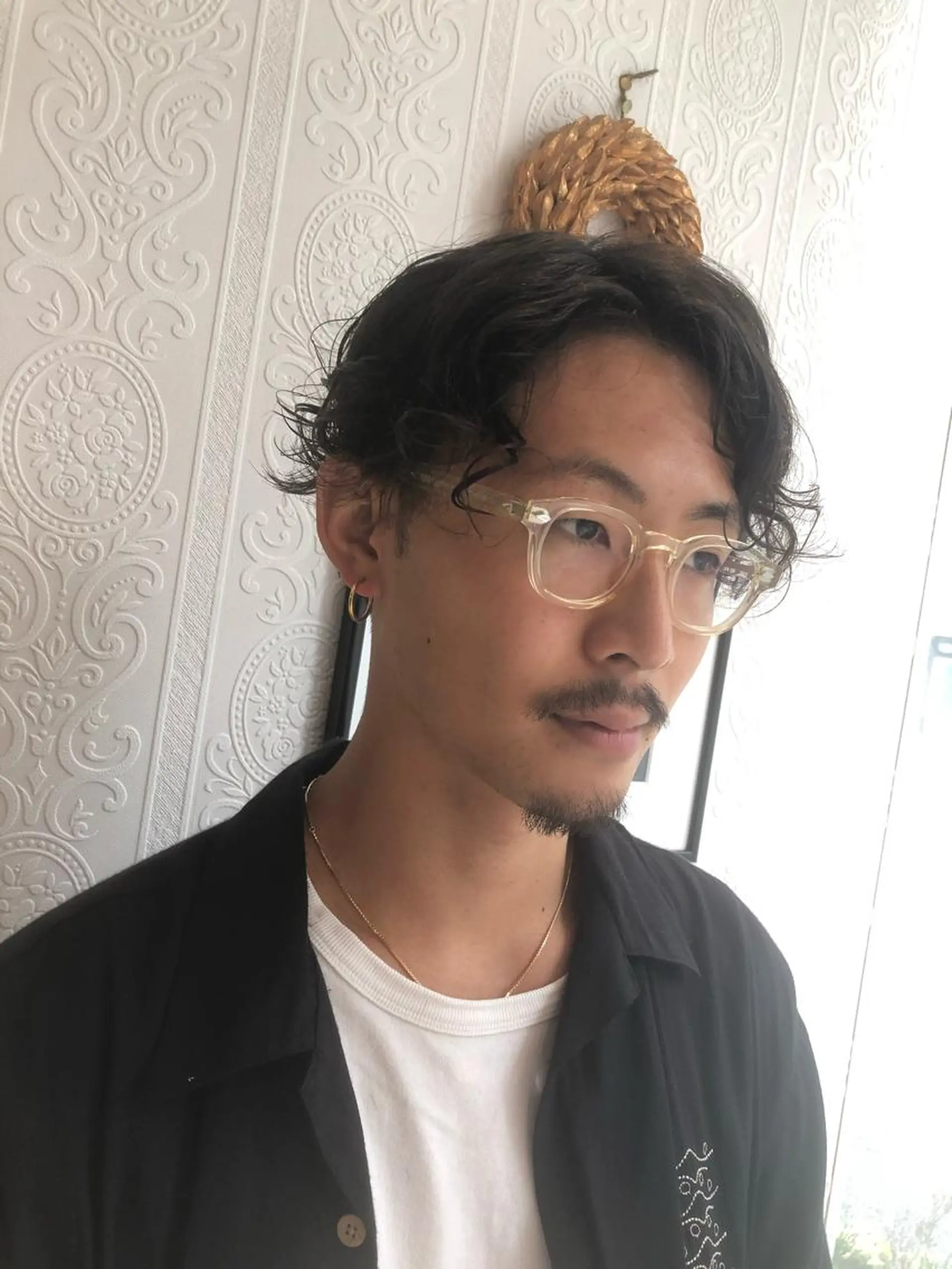 ショート パーマ メンズ 🍀富久 永梨🧸のヘアスタイル