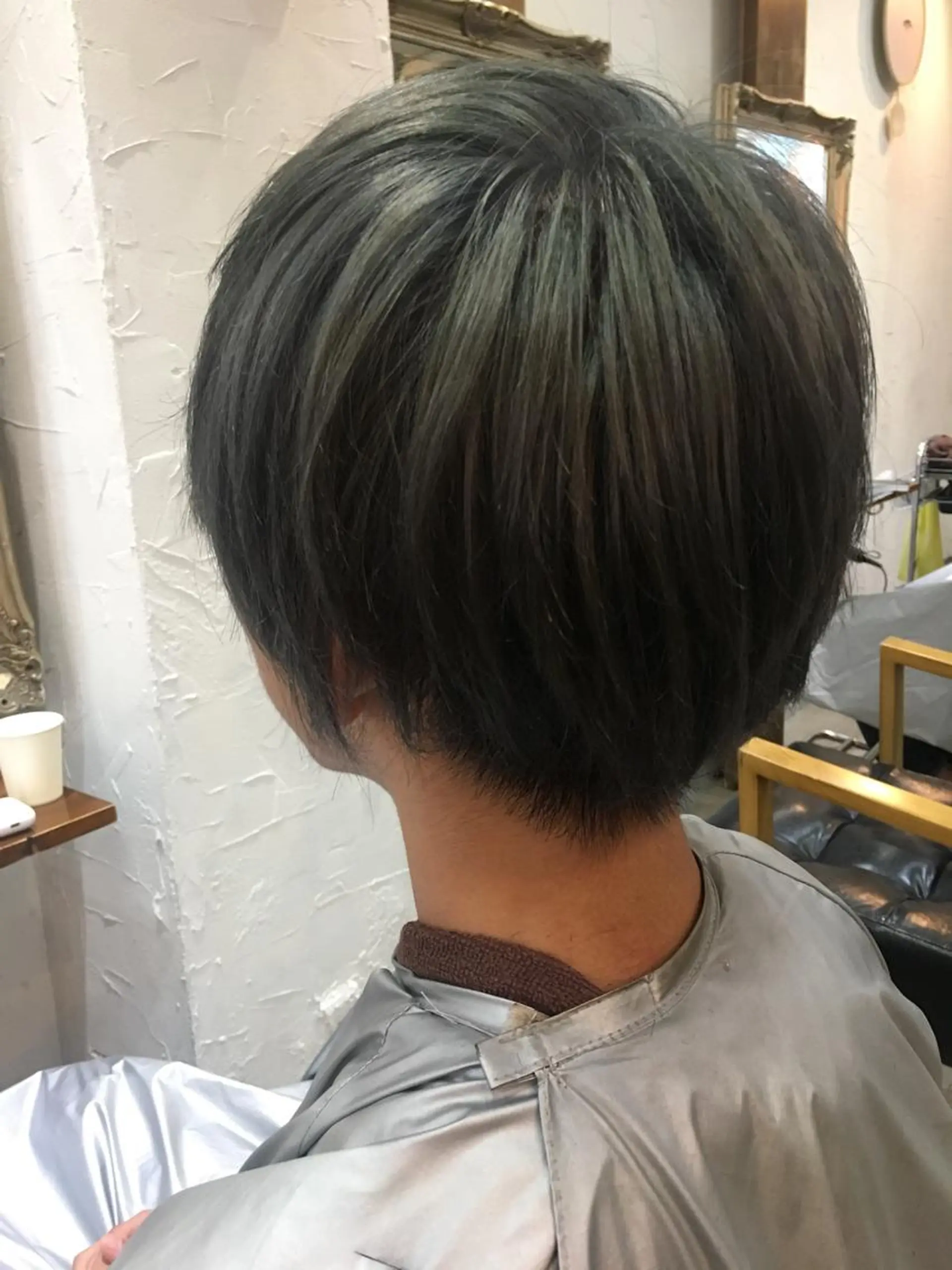 ショート カット ヘッドスパ 松田 由紀子のヘアスタイル