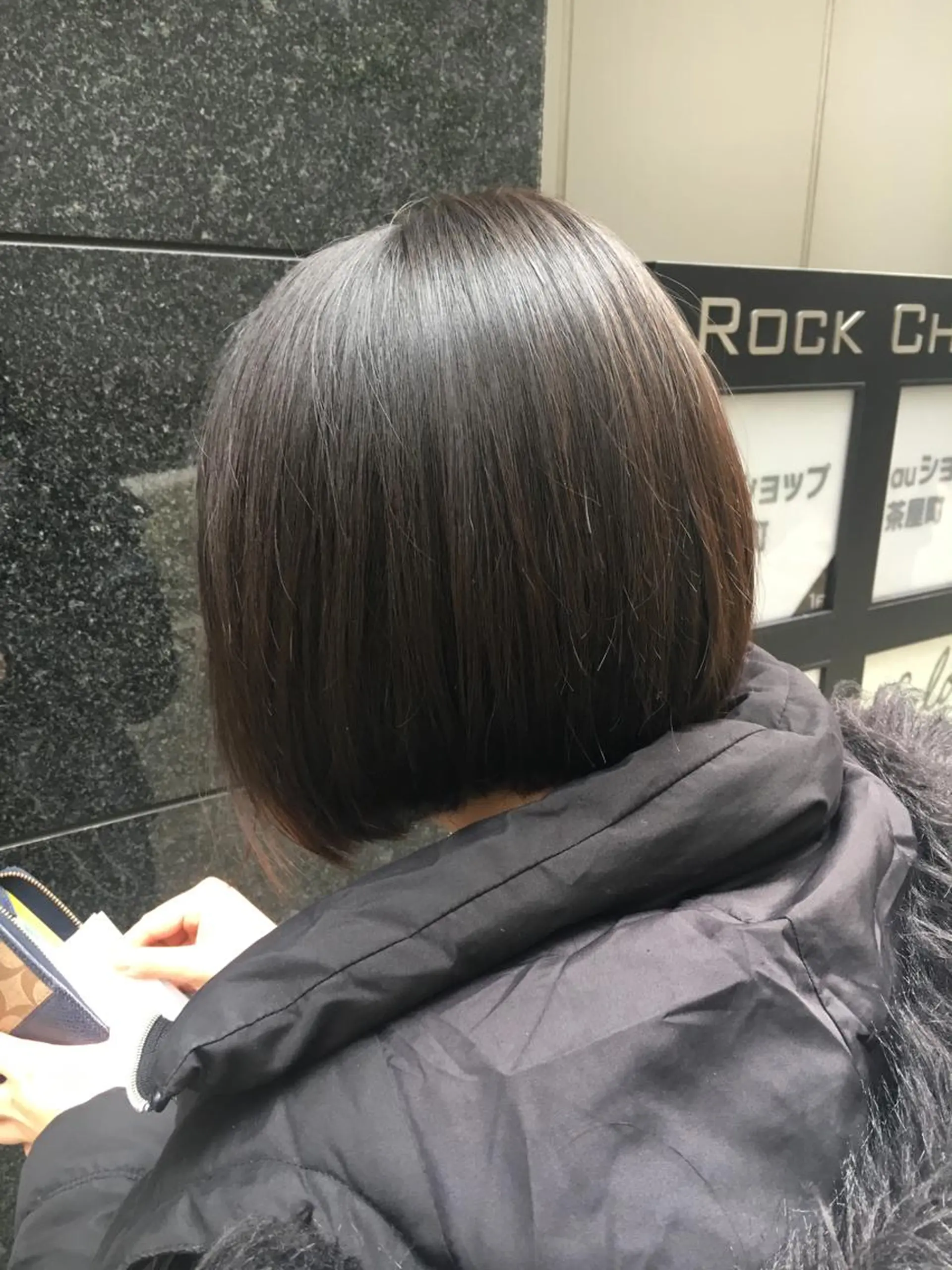 ショート ボブ 角床直哉 カラーカットNO 1のヘアスタイル