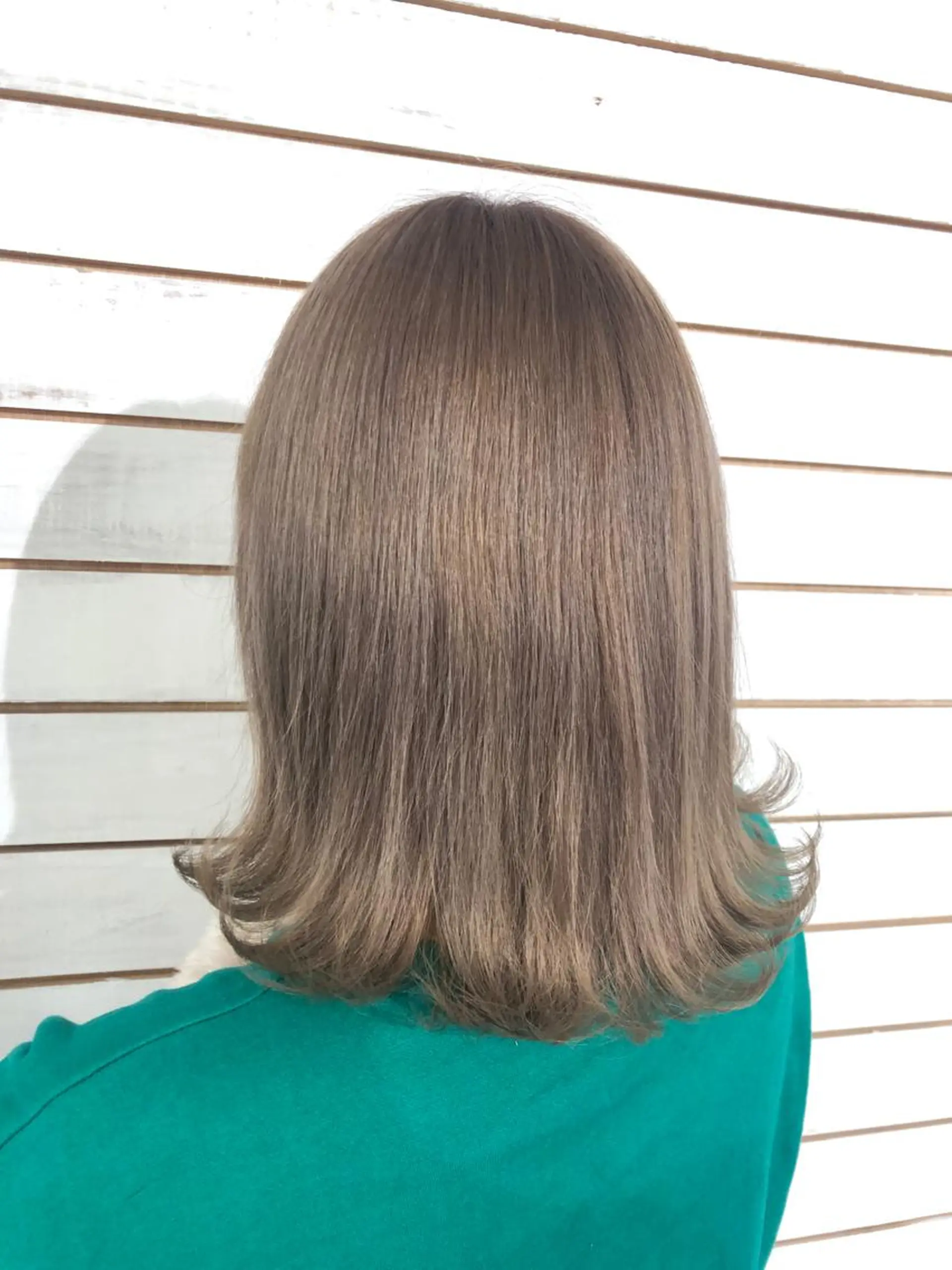 ミディアム カラー ベージュカラー ミルクティーベージュ カット ヘアカラー トリートメント 🧡艶髪ちゅるん髪 🫧🧡YUKI❄️のヘアスタイル