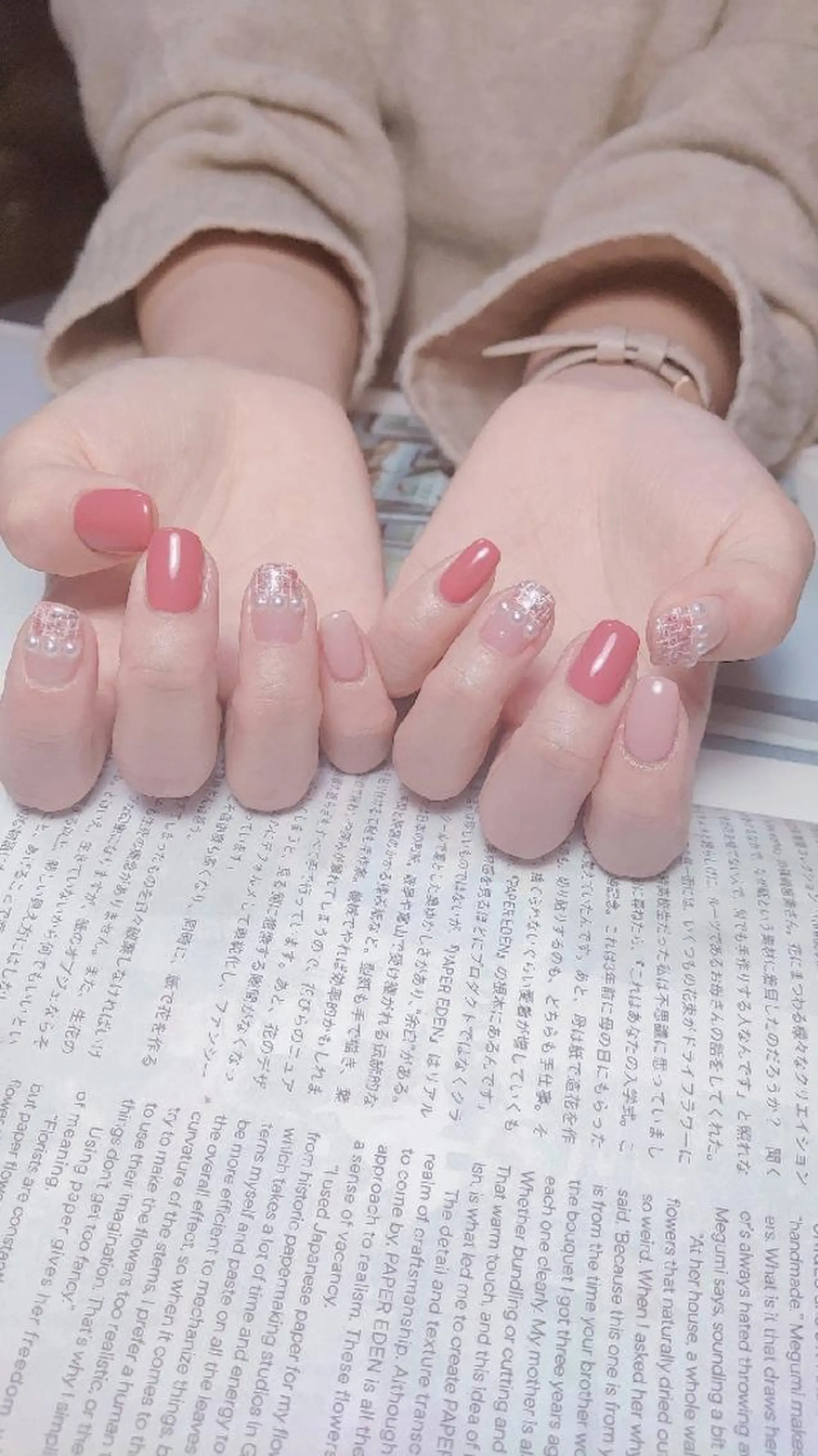 ネイル ハンドネイル E·U·B ネイル所属・横浜市中区曙町 E·U·Bネイルのネイルデザイン