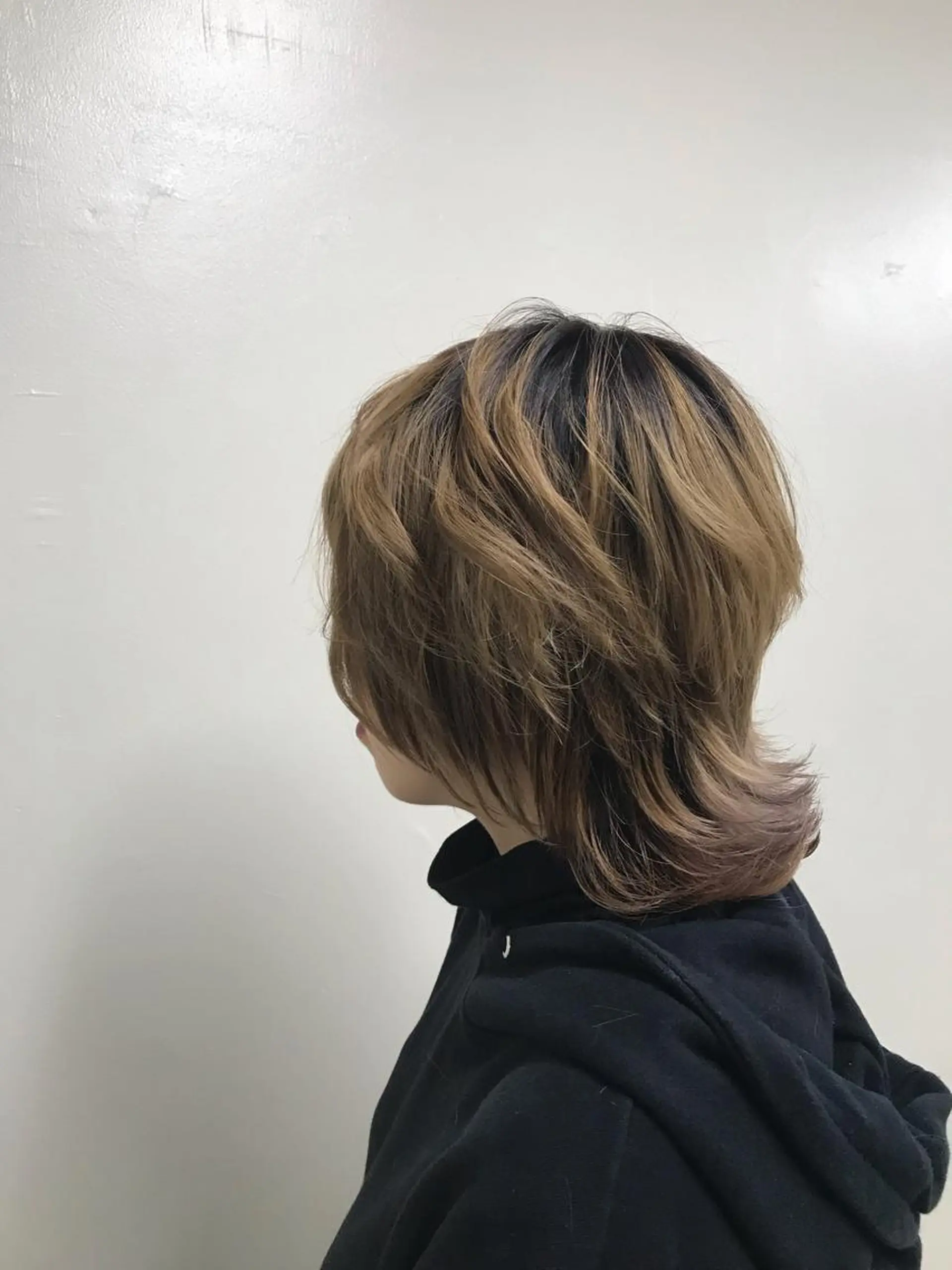 ショート パーマ ウルフカット エリアNo.1カラー ⭐️hikaru⭐️のヘアスタイル