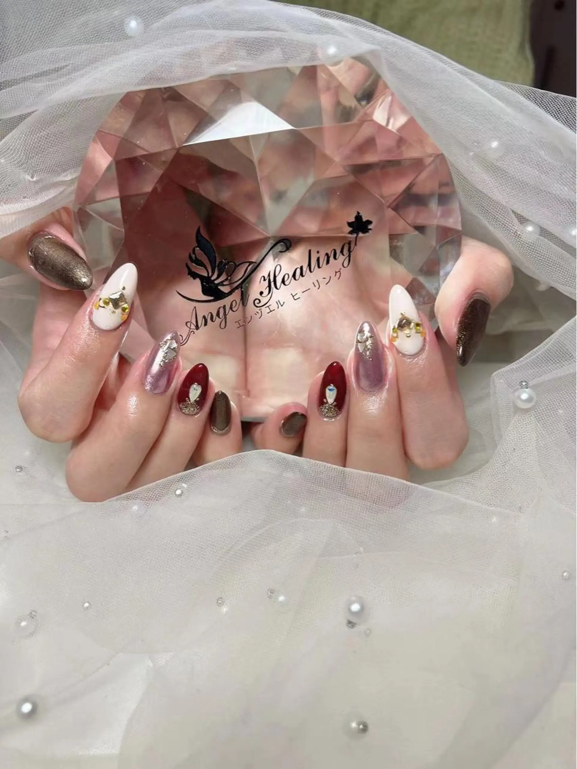 ネイル エンジェル ヒーリング 矢場町店のネイルデザイン