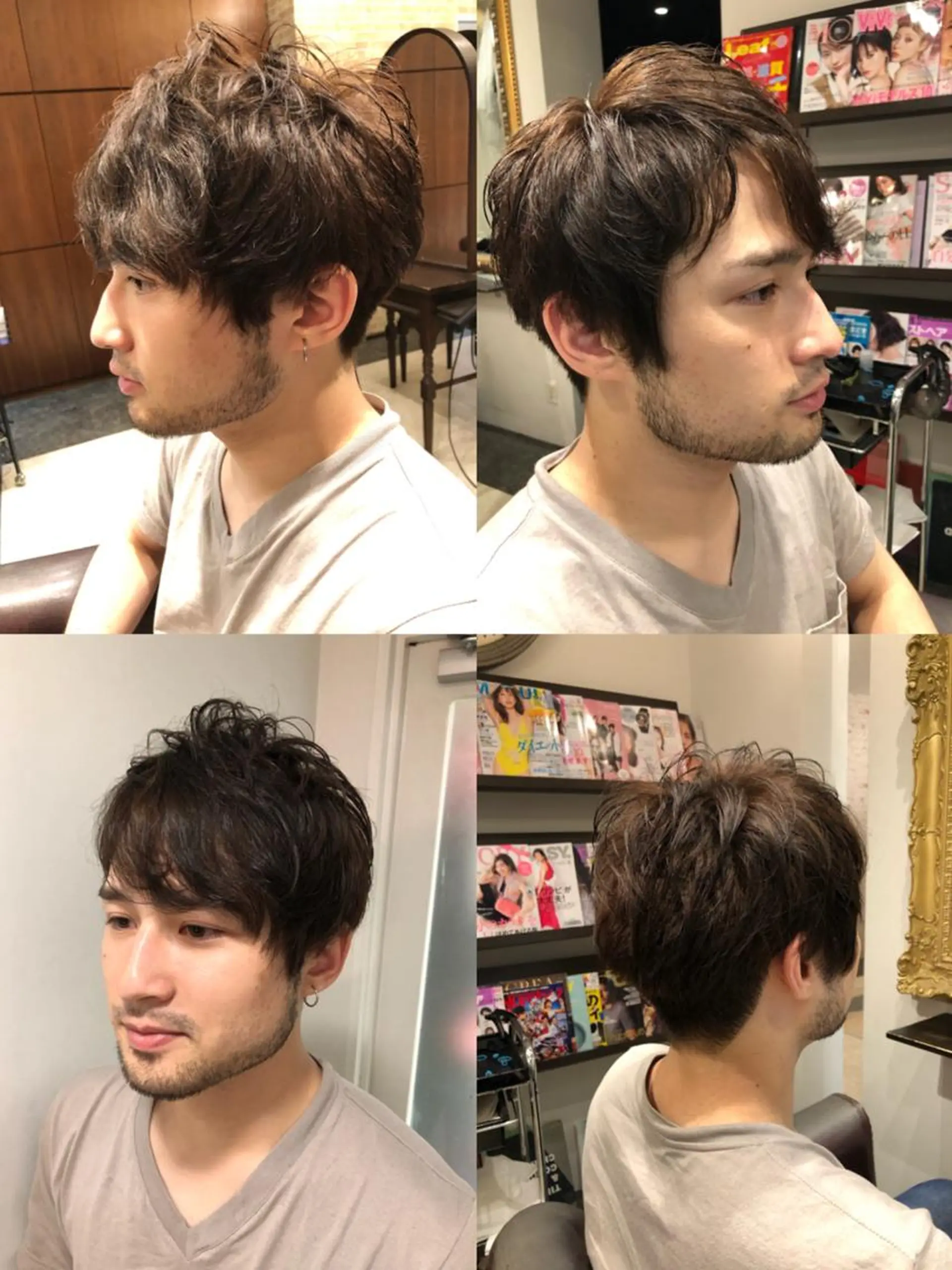 メンズ 藤田 遼のヘアスタイル