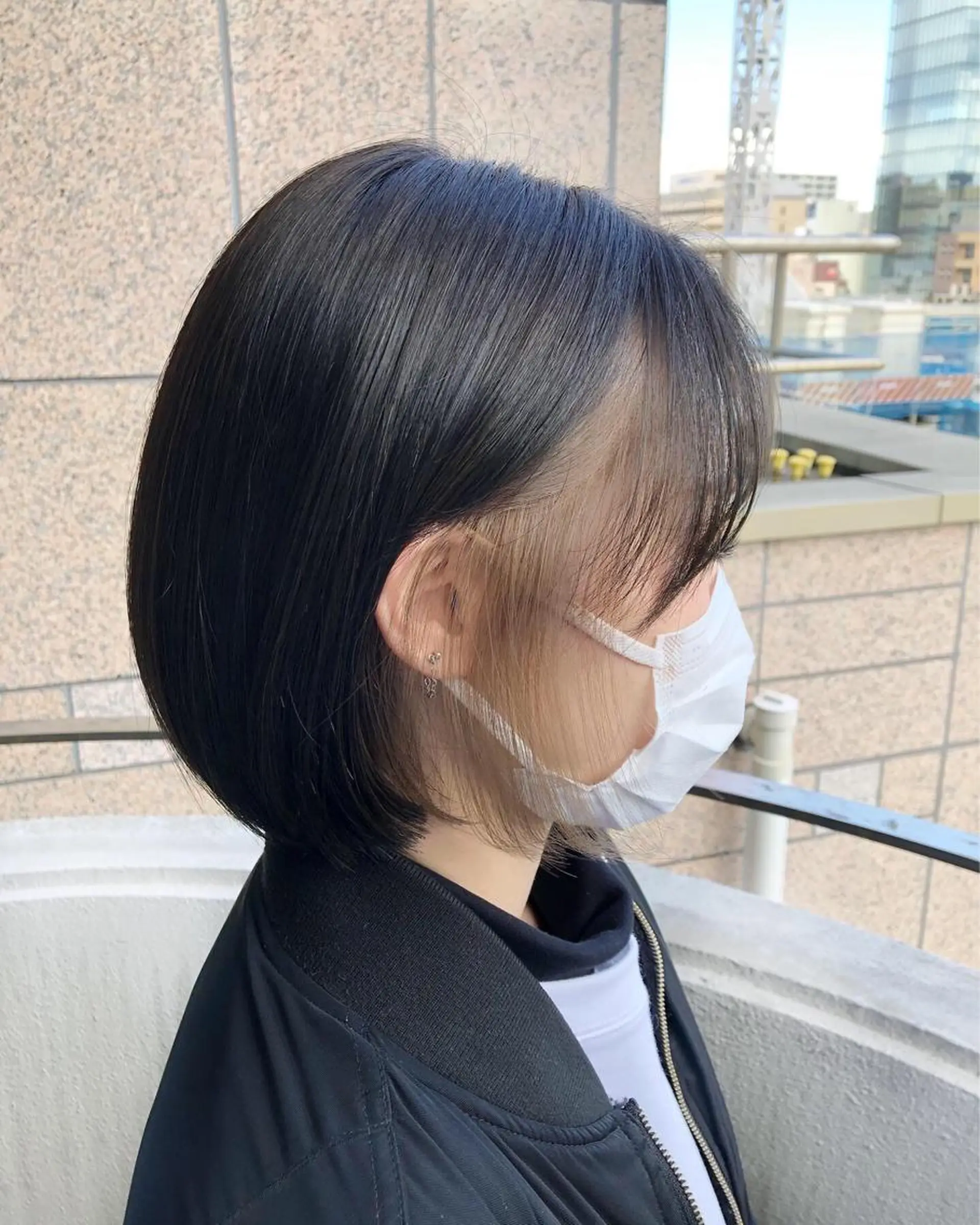 ミディアム カラーアンドケアリタ kitamuuuのヘアスタイル