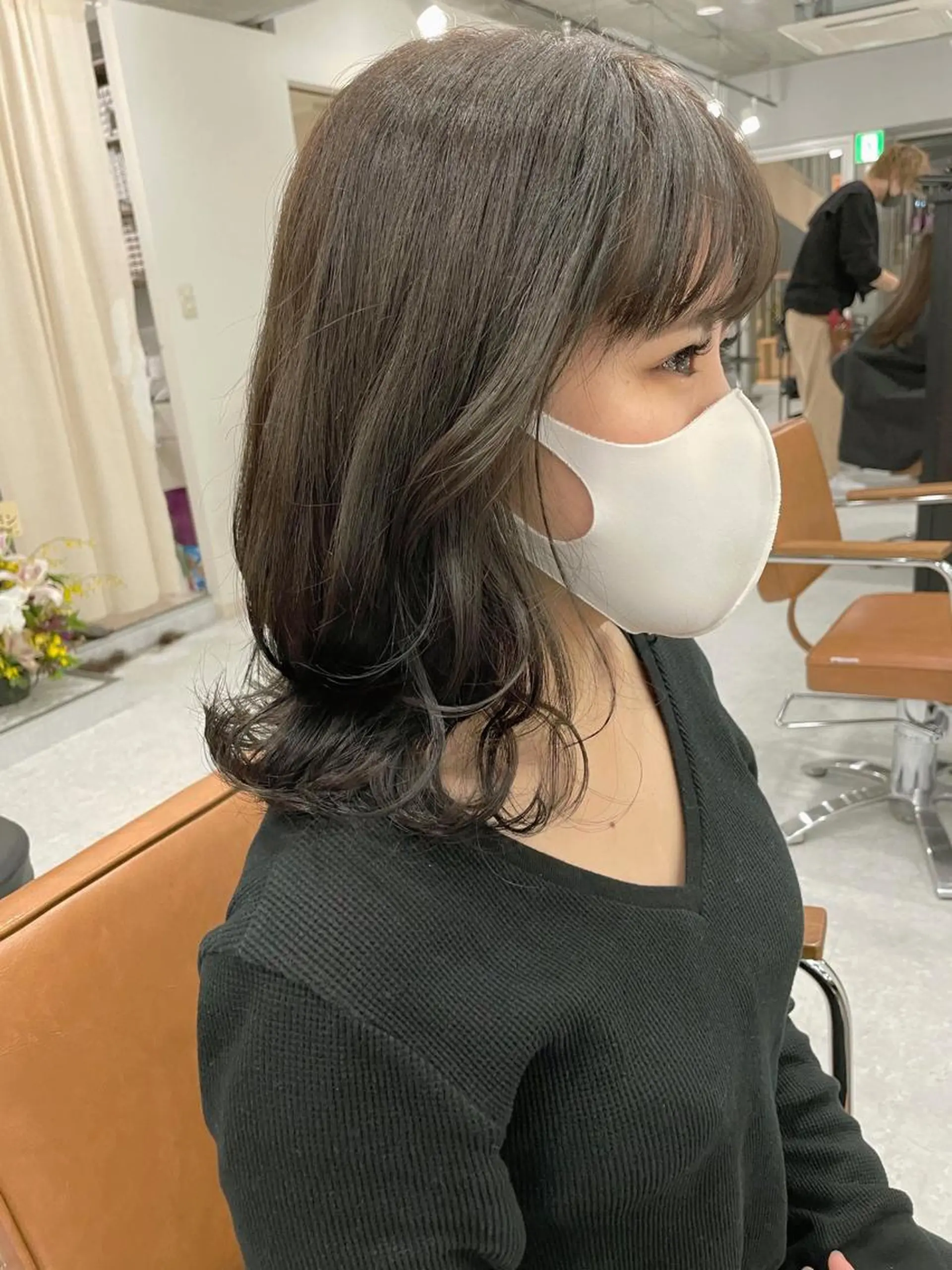 セミロング カラー ヘアアレンジ メンズ似合わせ🪞 副店長 kotoriのヘアスタイル