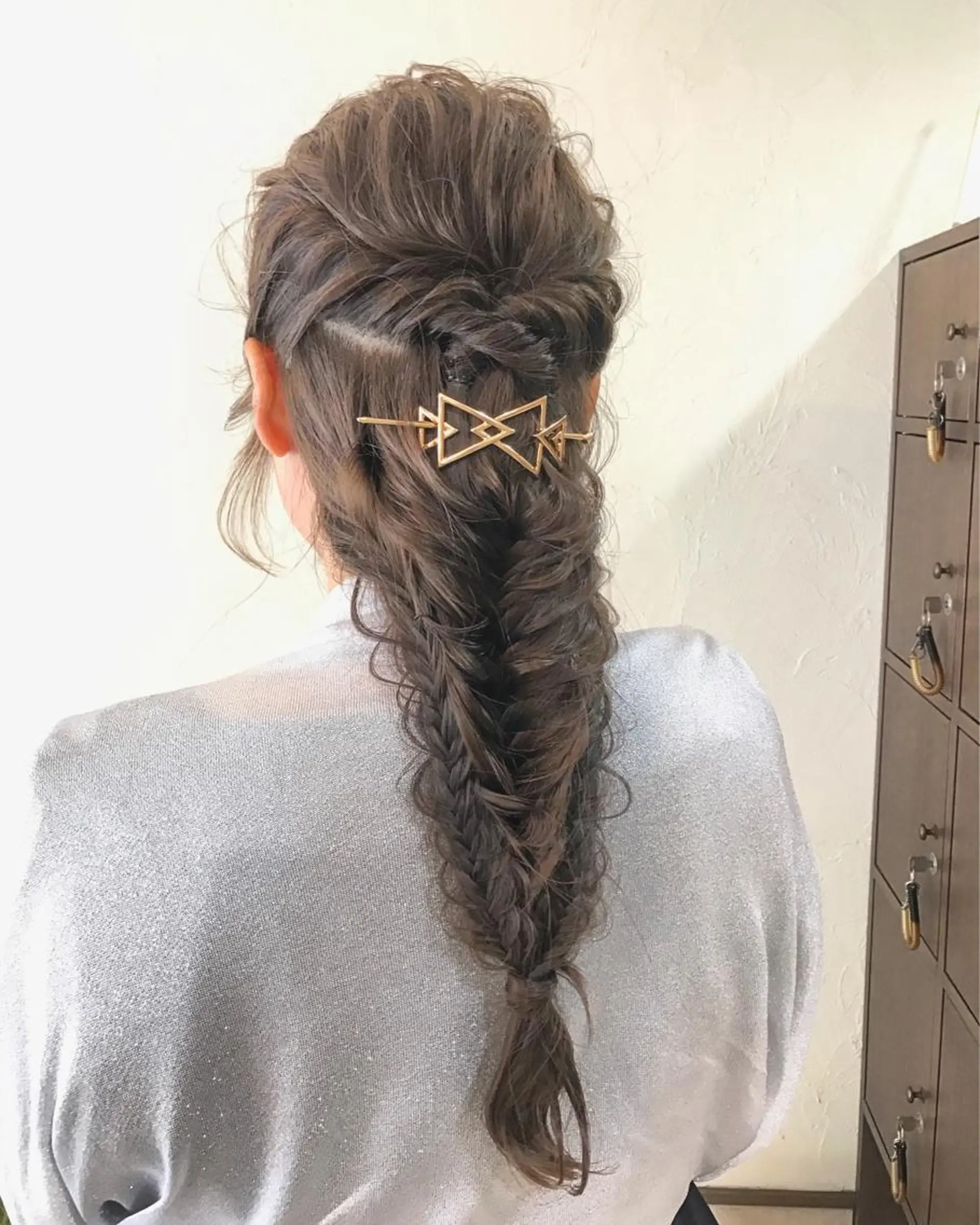 ロング カラー ヘアアレンジ 前田 裕介のヘアスタイル