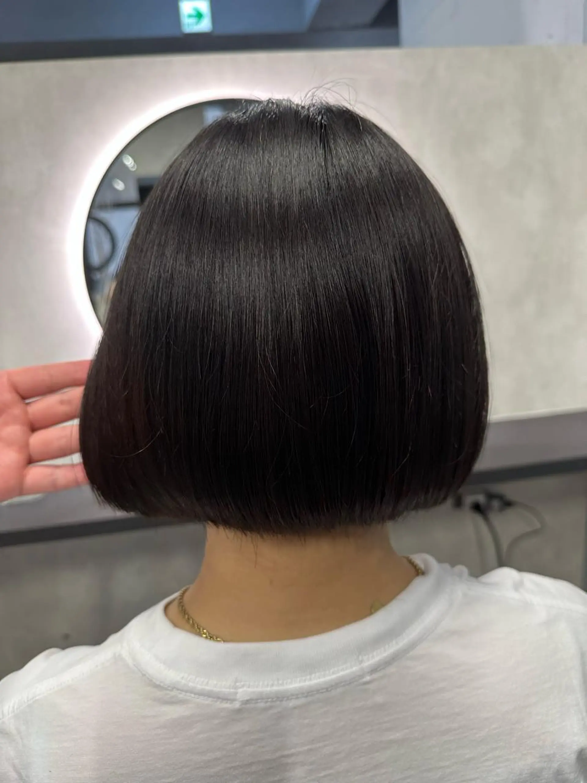 ショート カラー 新宿/韓国風レイヤー 髪質改善/ジャッキーのヘアスタイル