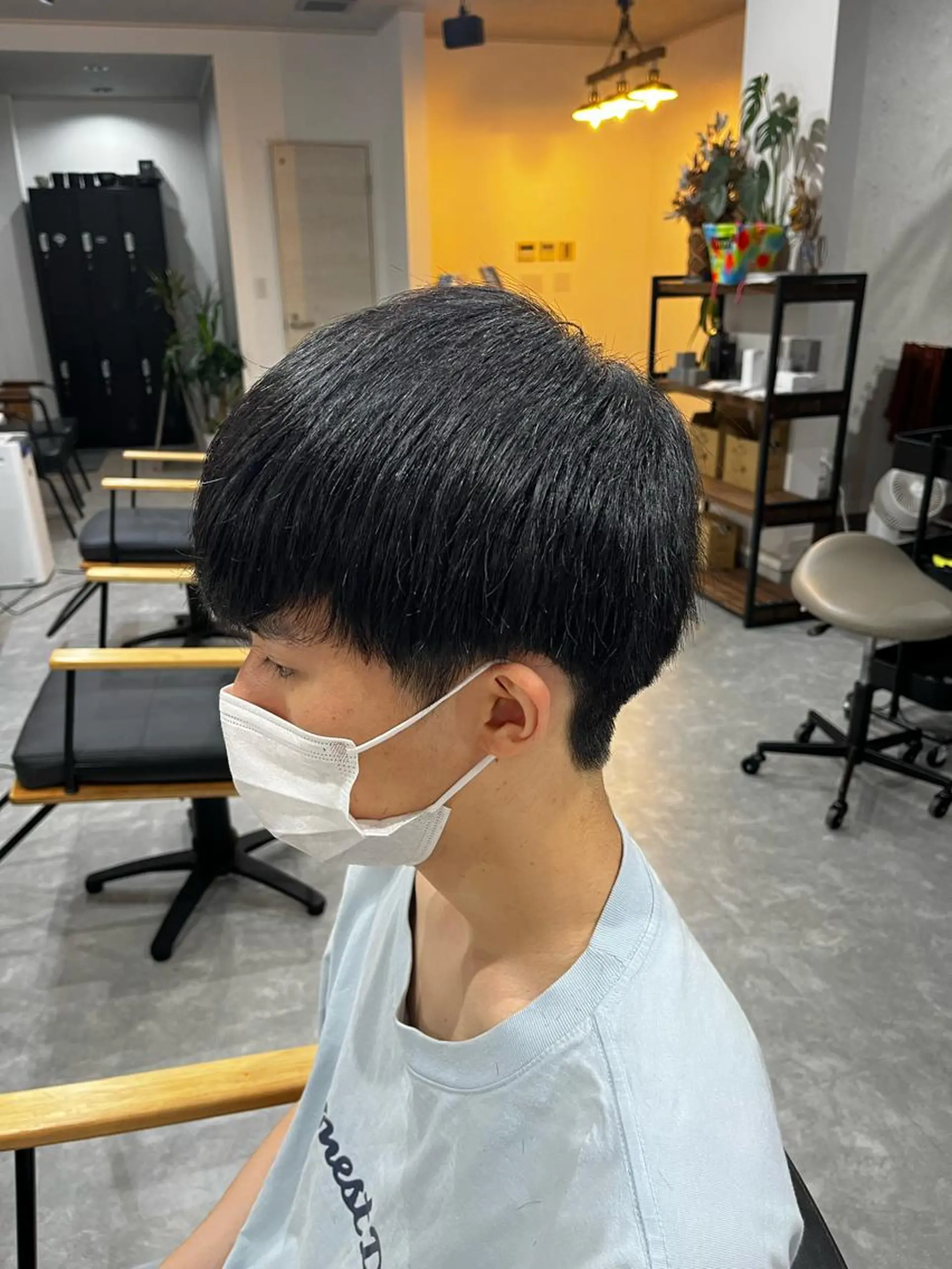 メンズ メンズショート FeU【フゥ】所属・メンズパーマ WATARUのヘアスタイル