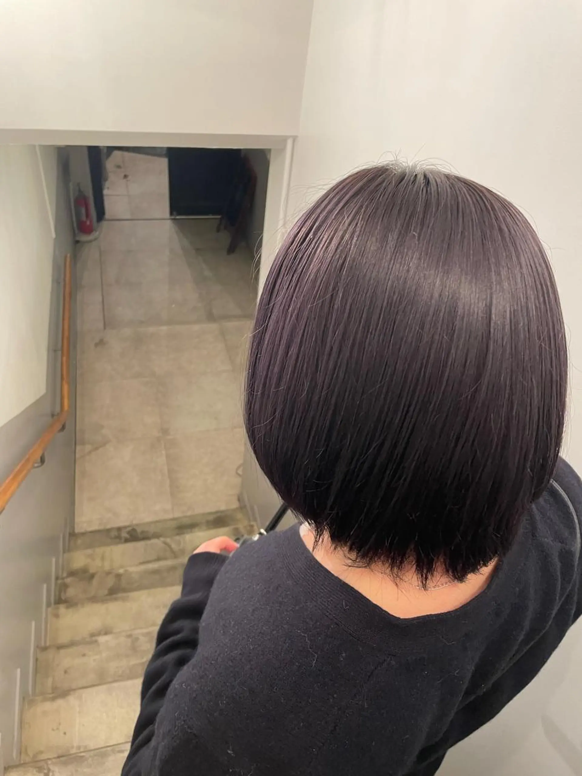 ショート カラー ラベンダーカラー 🦄垢抜けボブ特化× 暖色カラー未来🦄のヘアスタイル