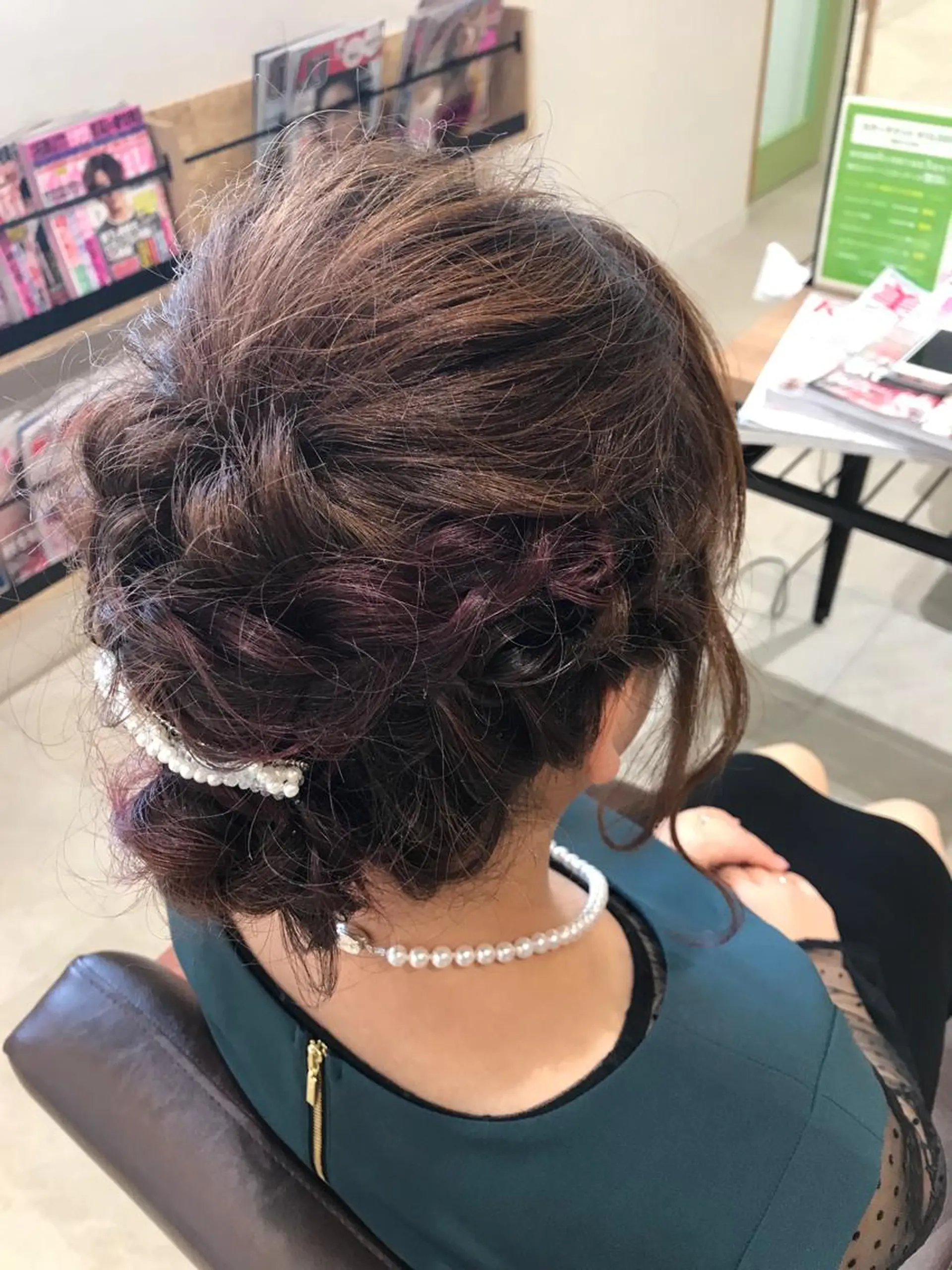 内山 亜紀のヘアスタイル