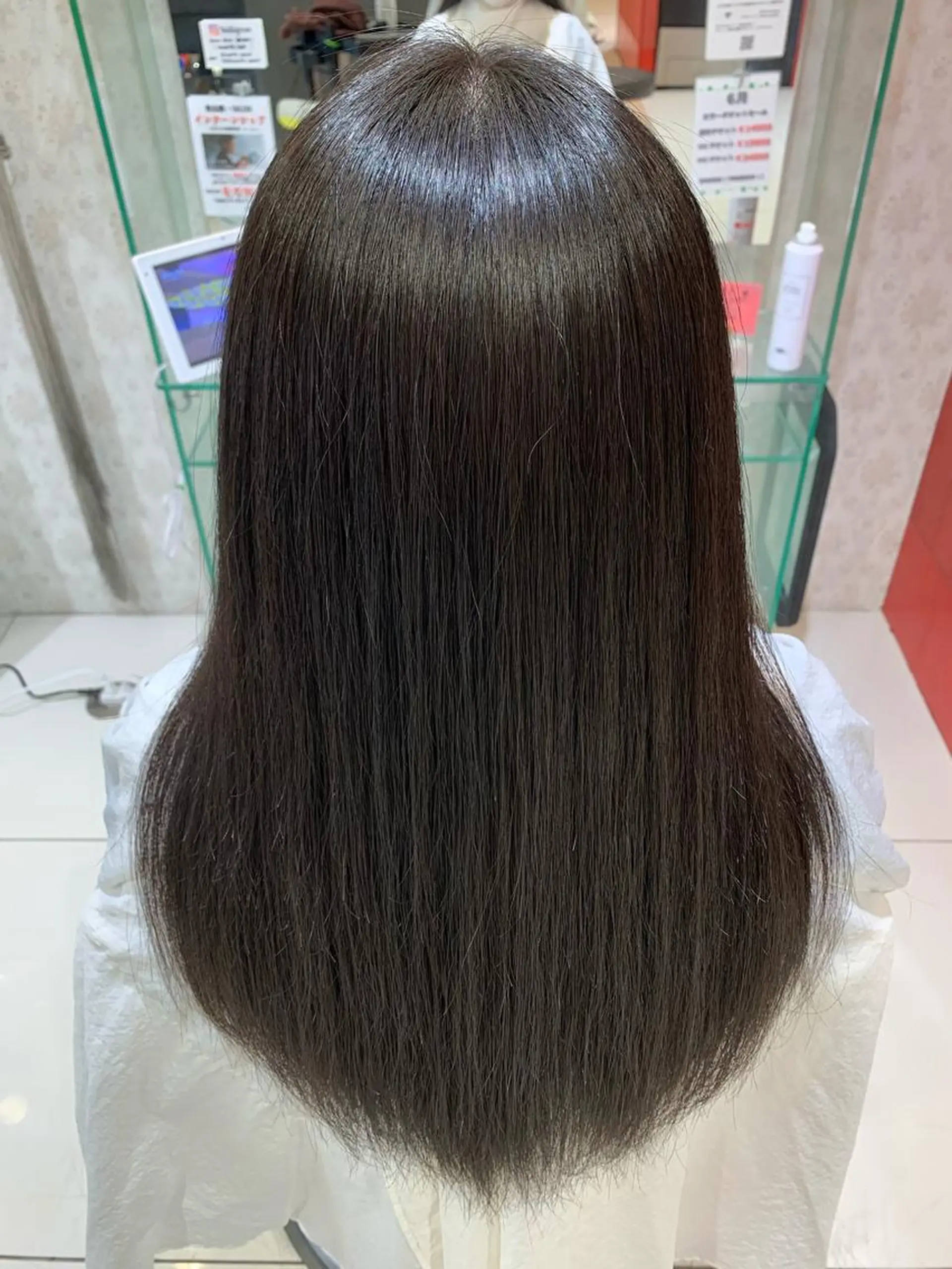 ロング カット 縮毛矯正 トリートメント 髪質改善美容師 鈴木のヘアスタイル