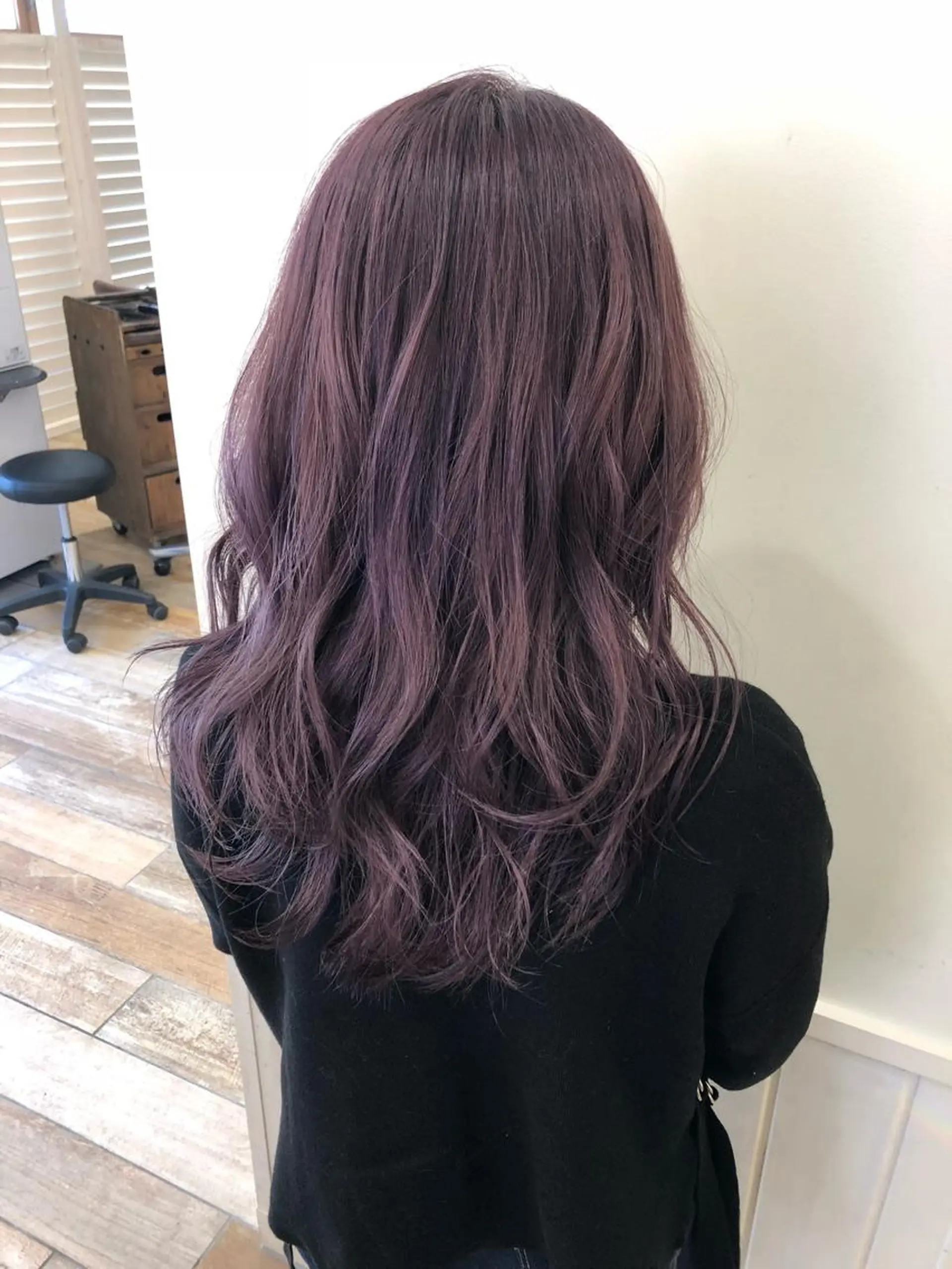 ロング パープルカラー パーソナルカラー骨格 顔タイプ 小幡のその他イメージ