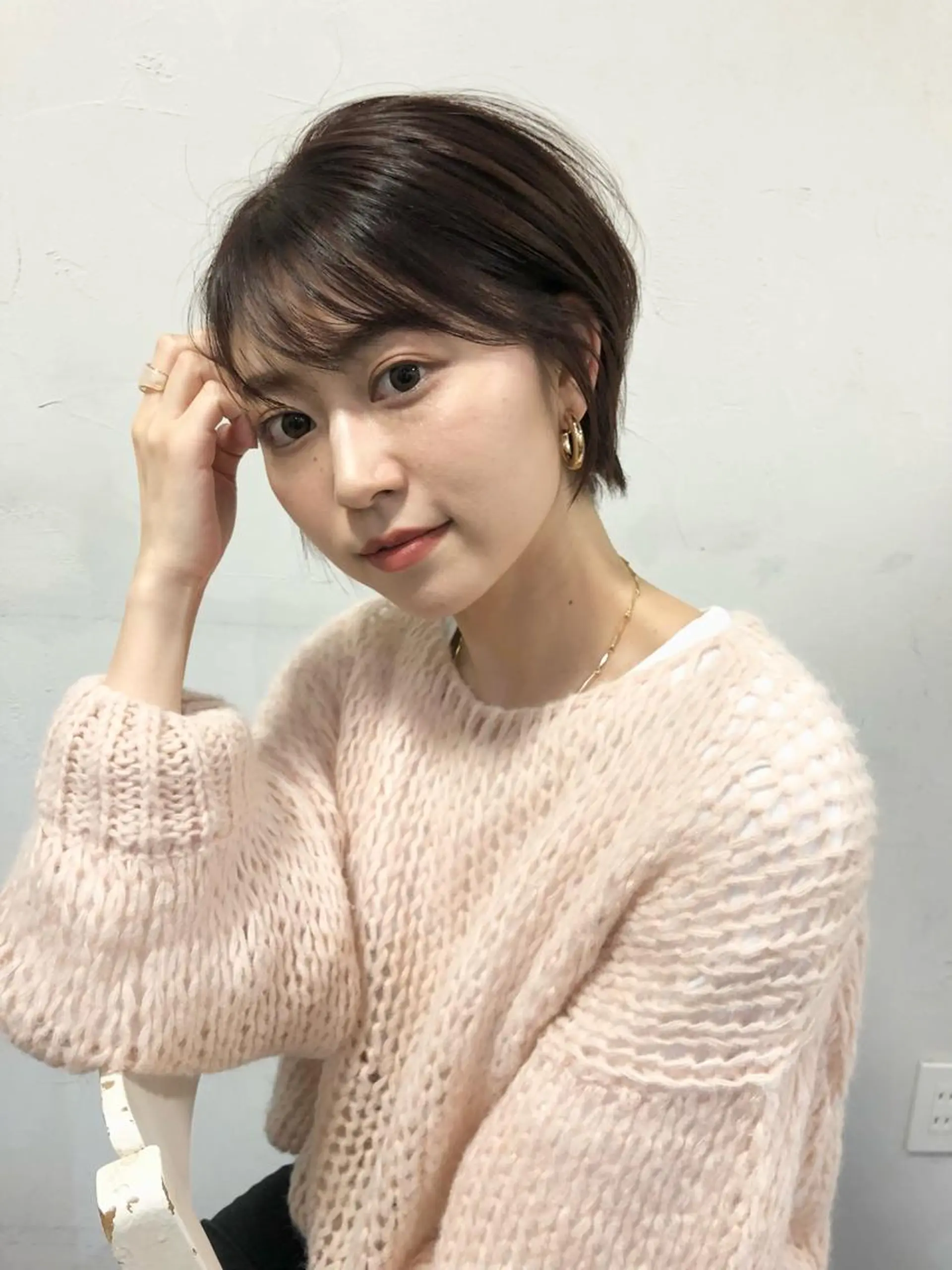 ショート ショートボブ ボブ ショートヘア カット 千葉 郁也のヘアスタイル