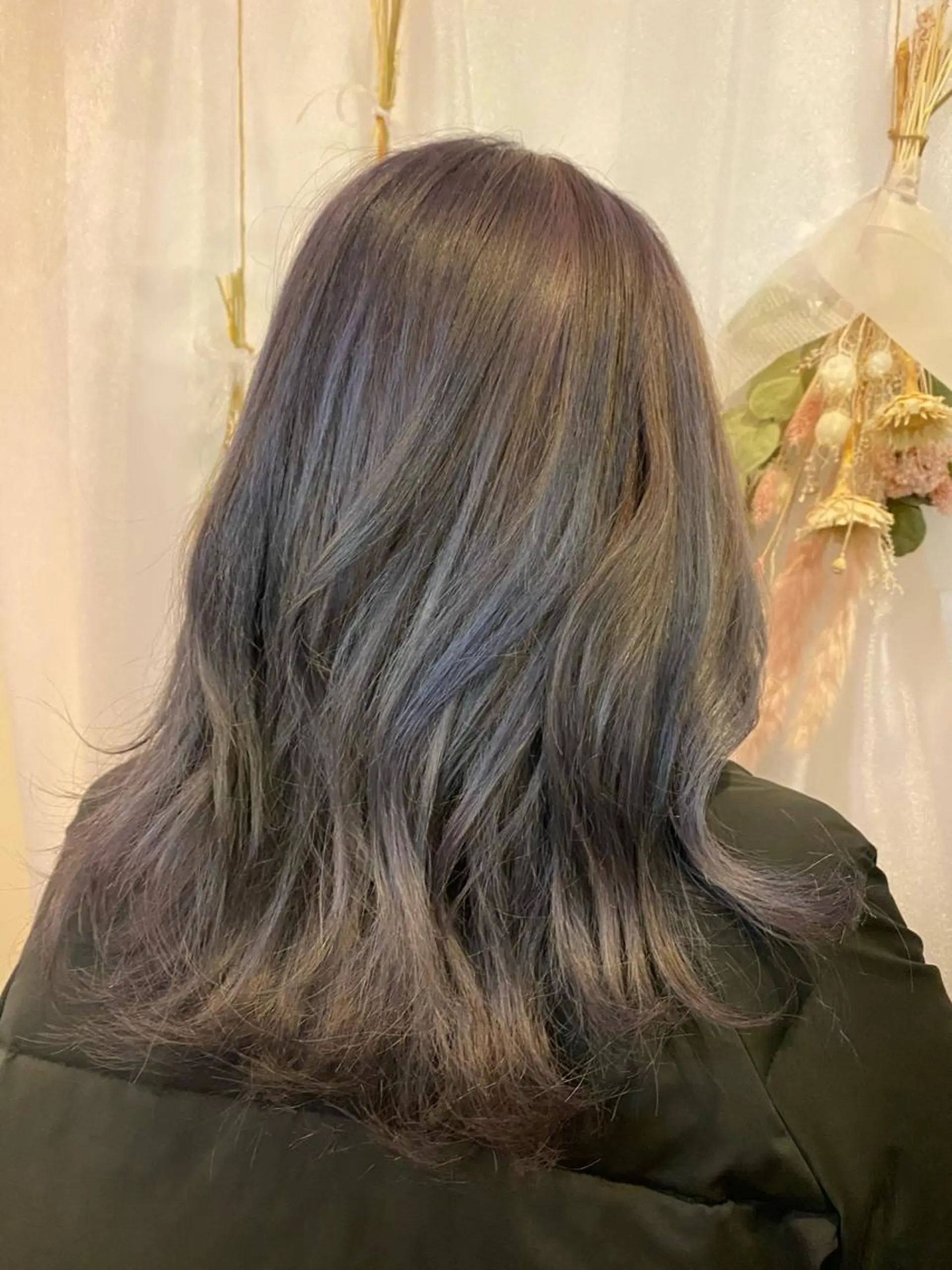 ミディアム カラー ラベンダーカラー miiia lashのマツエク・マツパデザイン