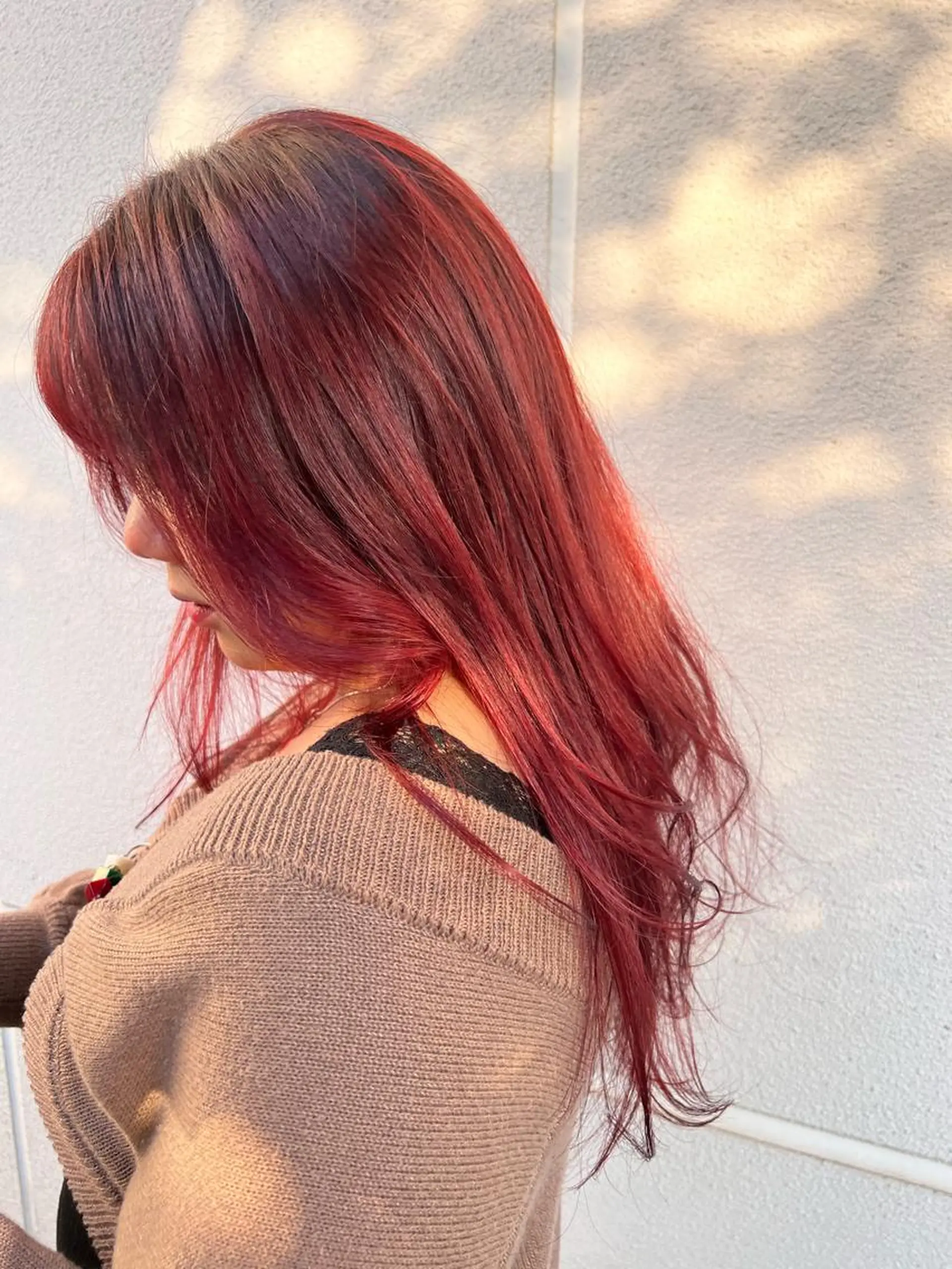 ロング カラー ブリーチ ケアブリーチ ヘアカラー loka 表参道 【ロカ】所属・松坂 真衣のヘアスタイル