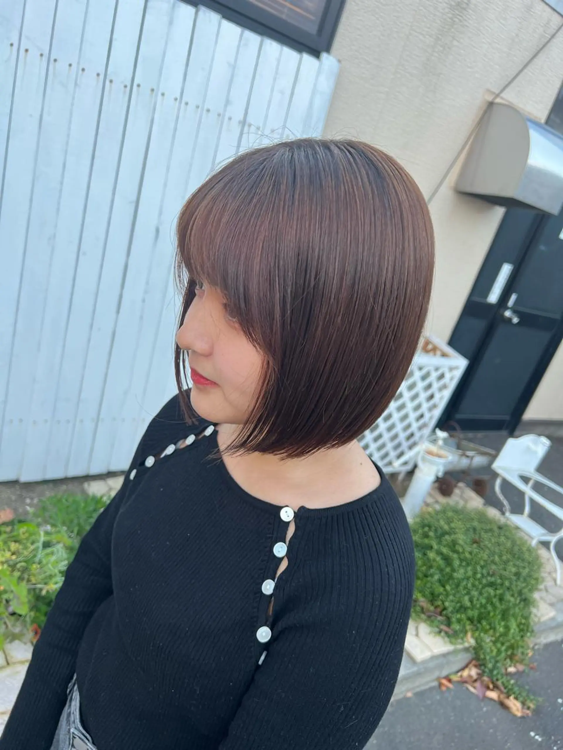 ショート ボブ 大野 智亜里のヘアスタイル