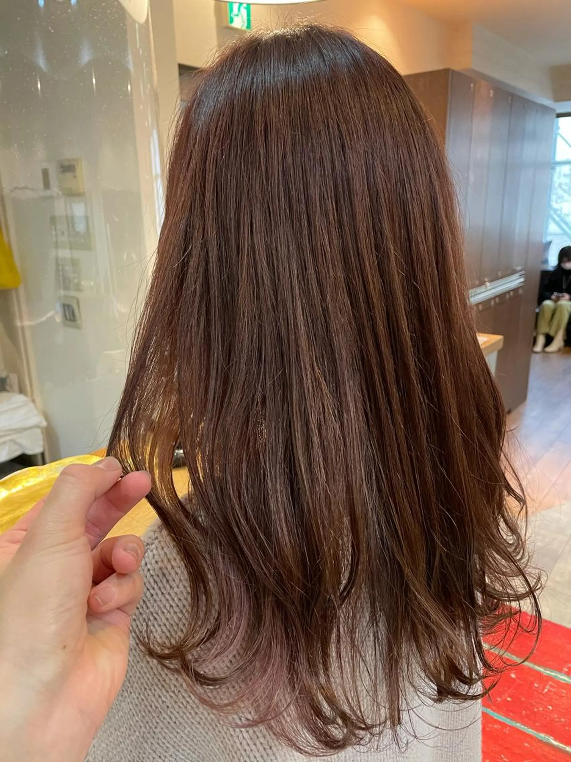 ロング カラー 福田 ジュンキのヘアスタイル