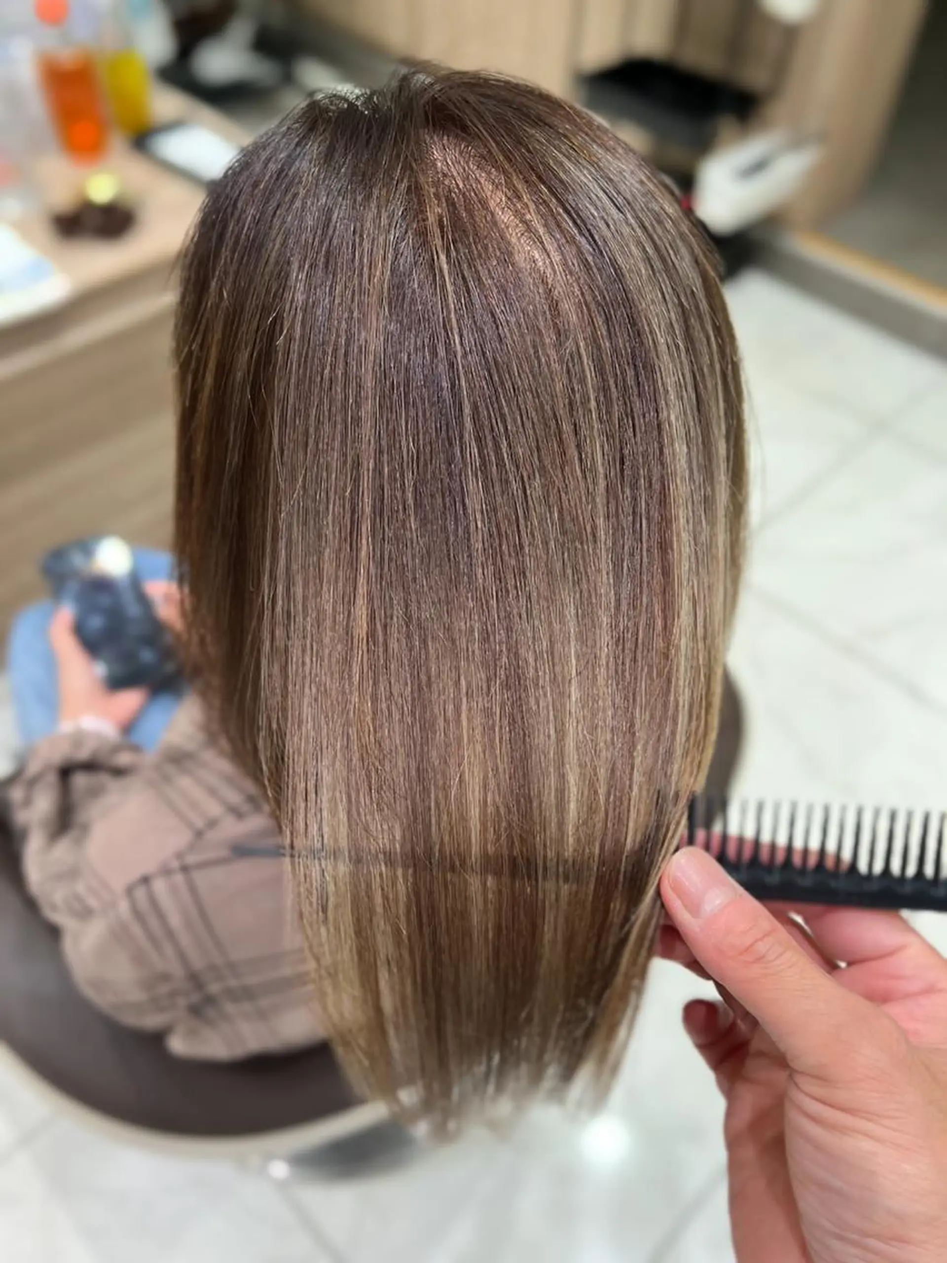 ロング パーマ 指原 仁のヘアスタイル