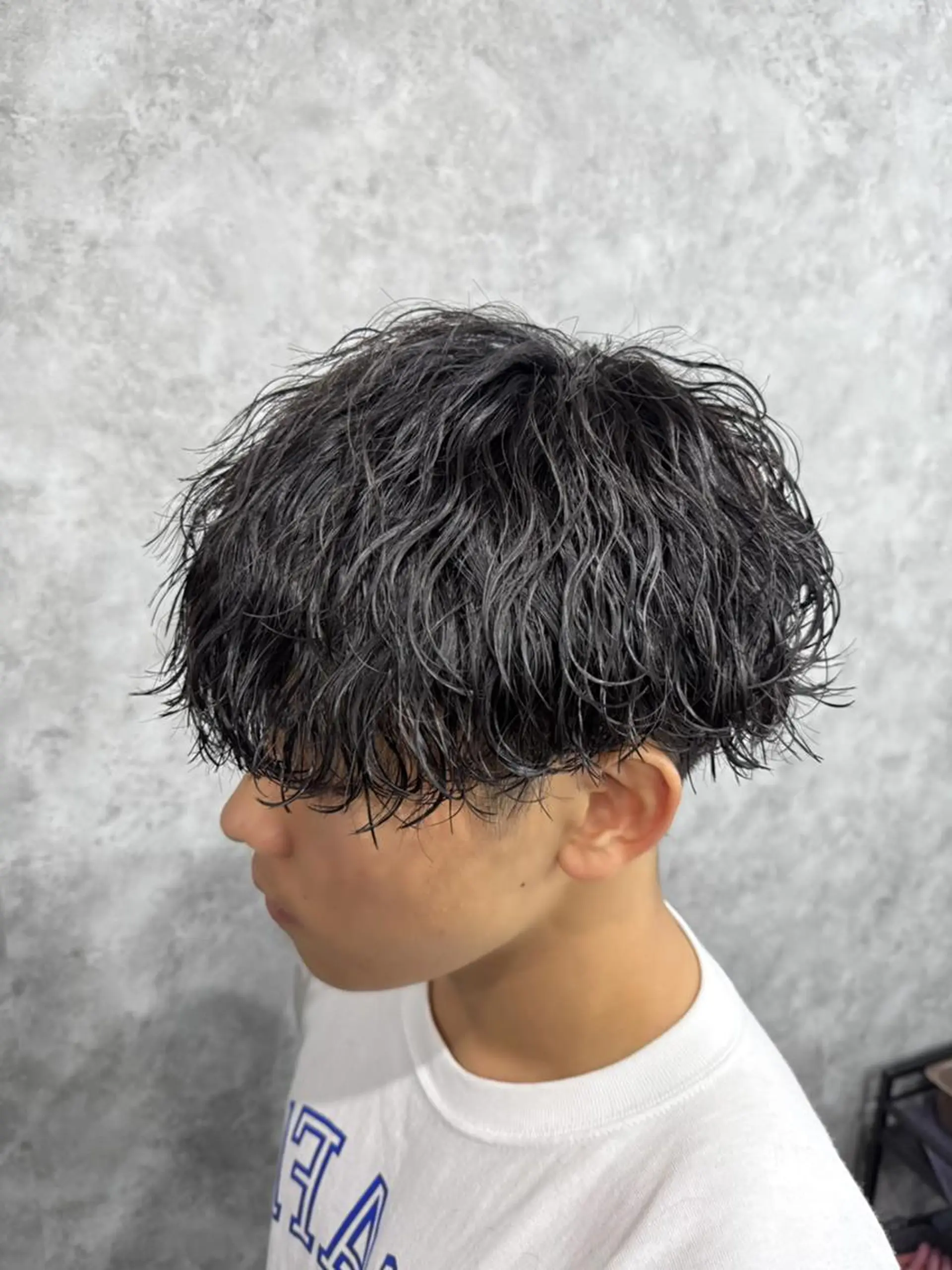 ショート パーマ カット パーマ トリートメント ヘアセット 💈メンズパーマ特化 店長望月謙二郎💈のヘアスタイル