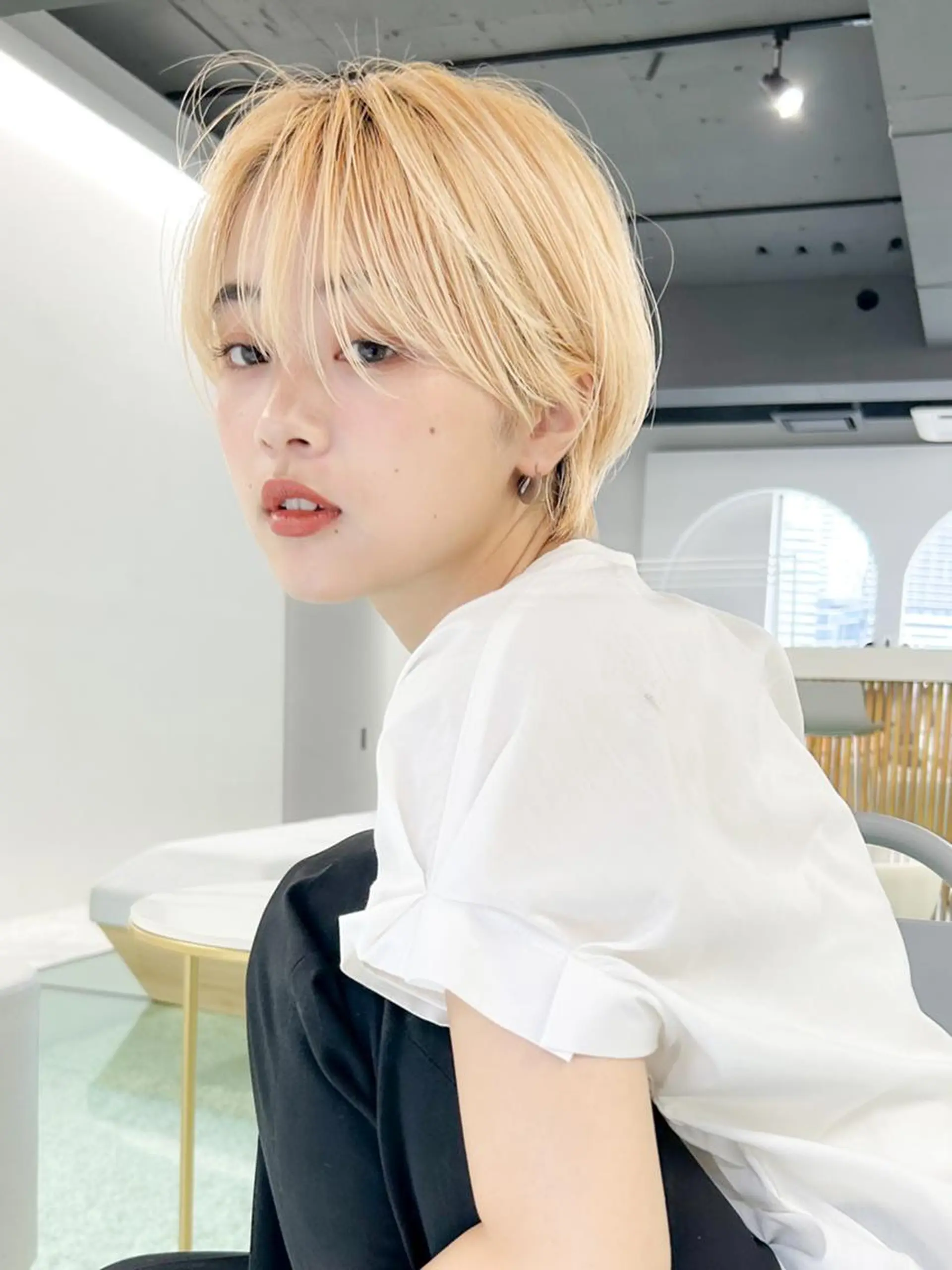 ショート 一ノ瀬 暁のヘアスタイル