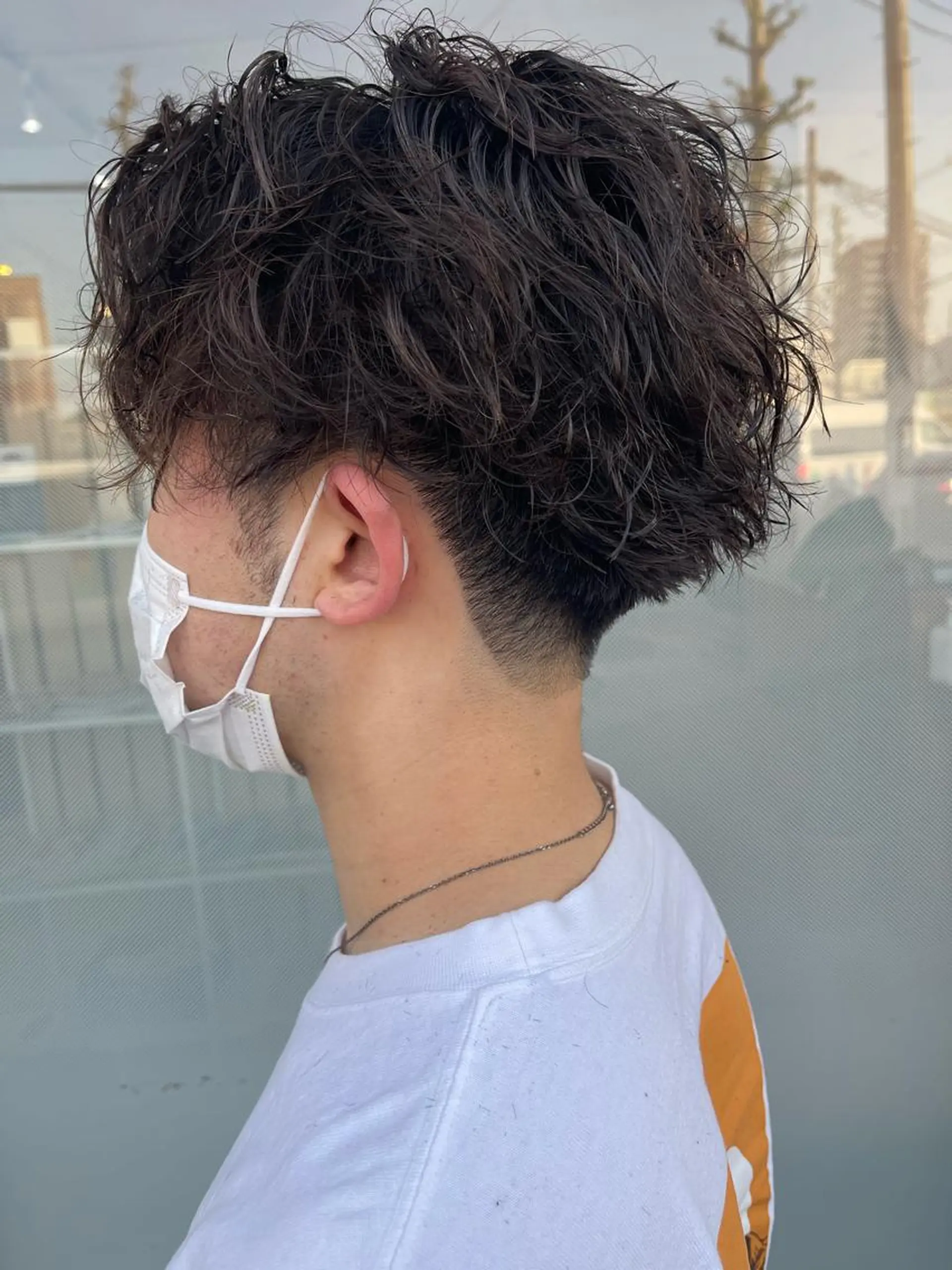 ショート カット パーマ 🍭透明感カラー 志賀拓海🍬🌈のヘアスタイル