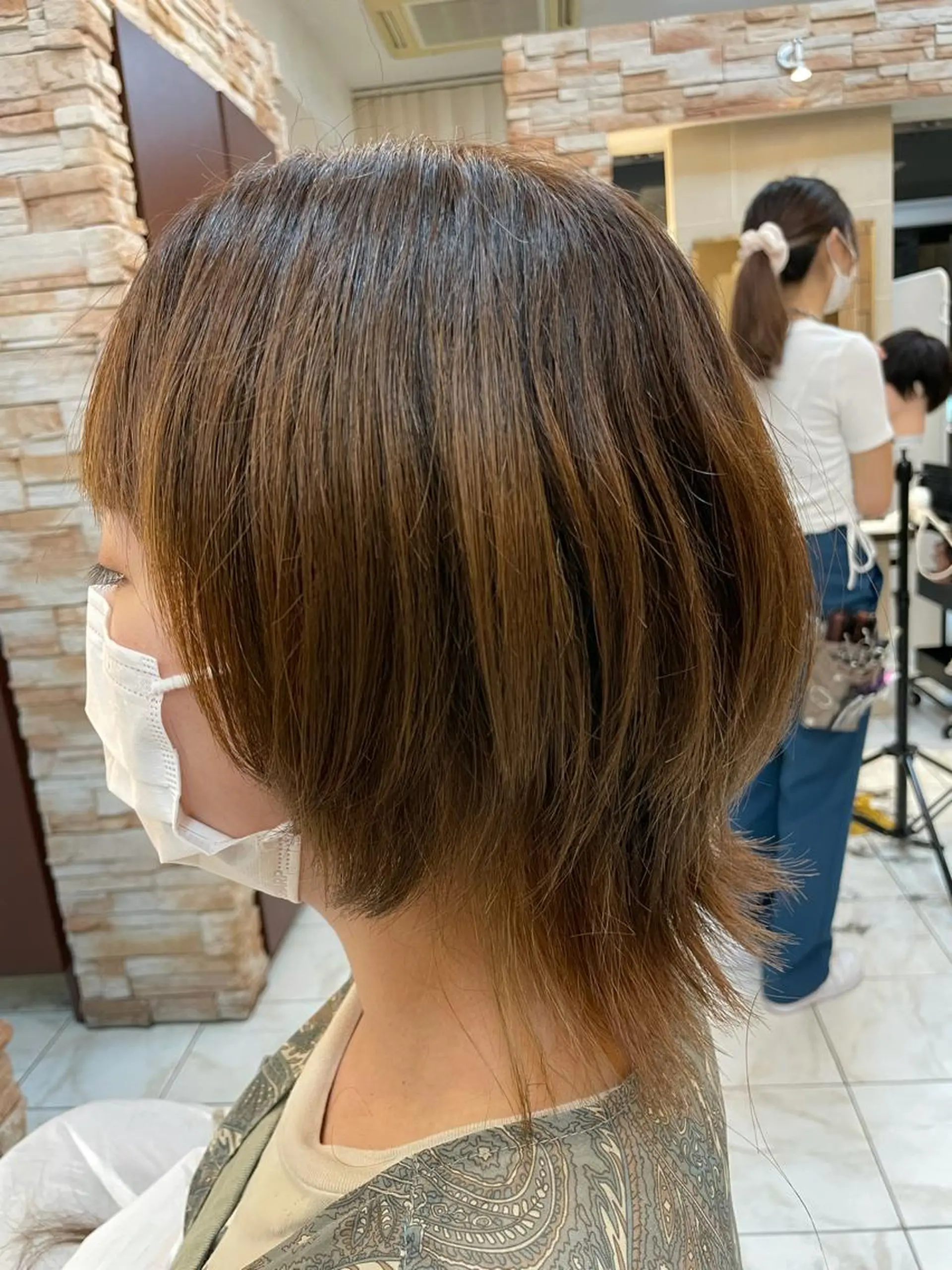 ショート 新籾 尚哉のヘアスタイル