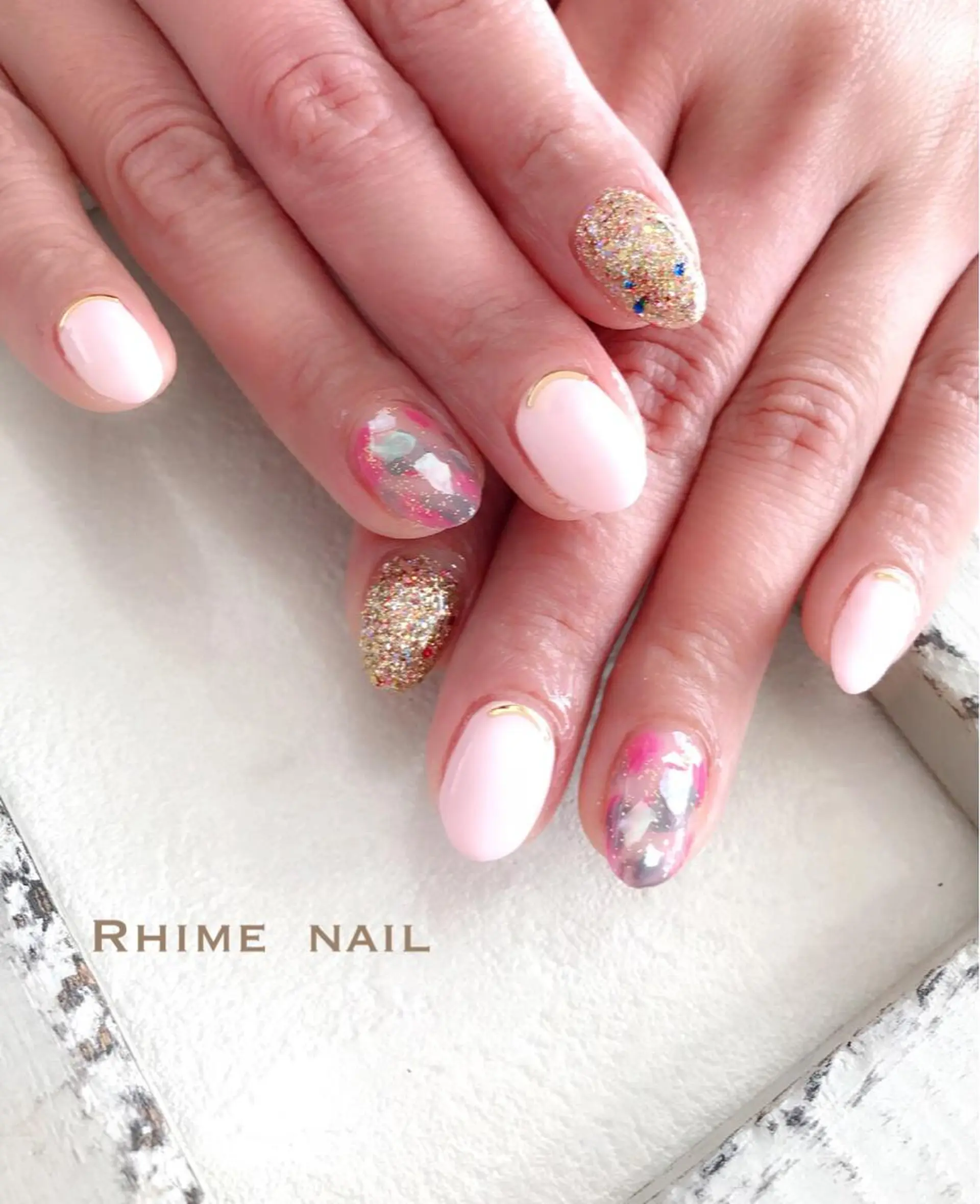ネイル Rhime nail ライムネイルのネイルデザイン