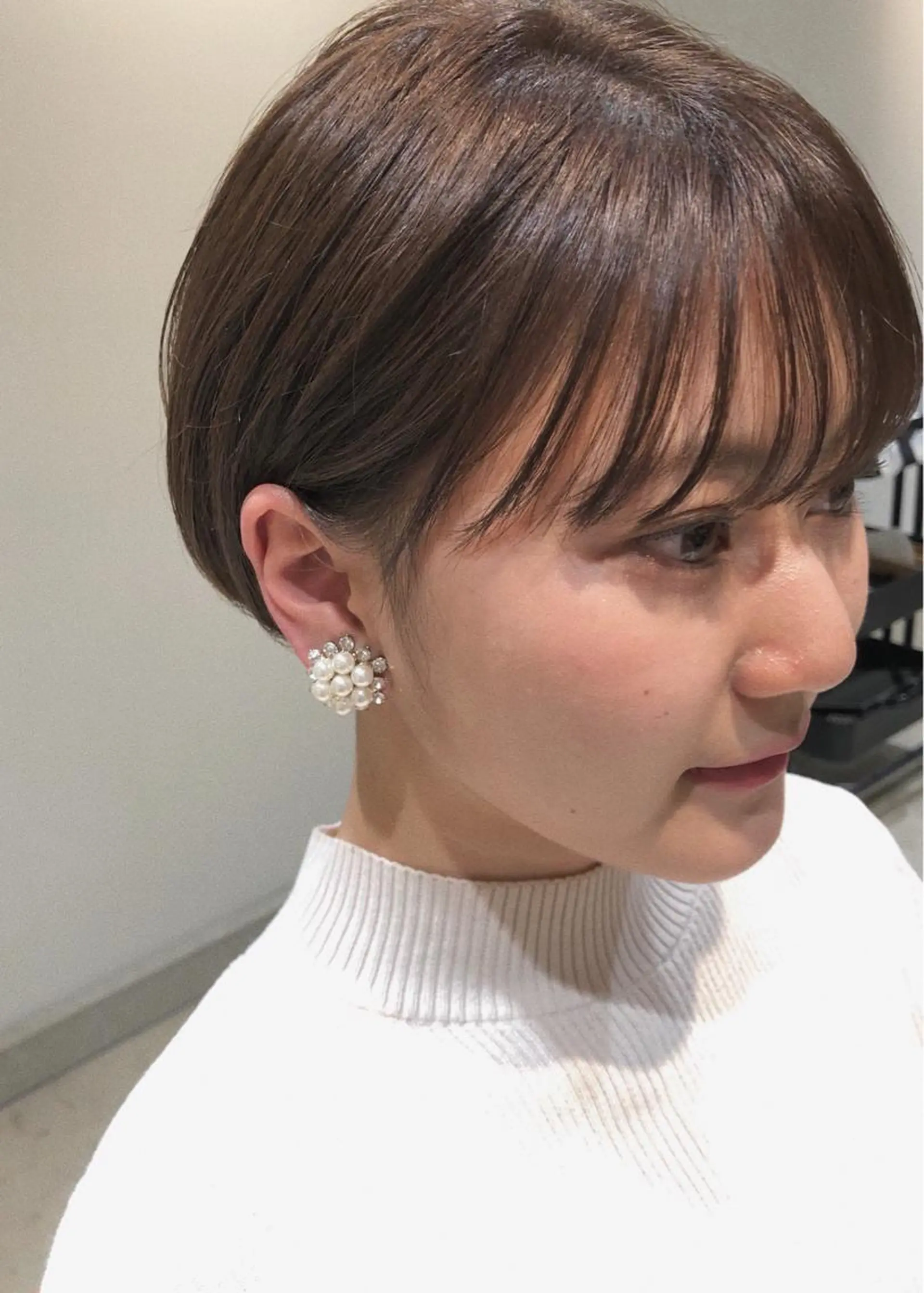 ショート カット トリートメント ヘッドスパ 長井 徹行のヘアスタイル