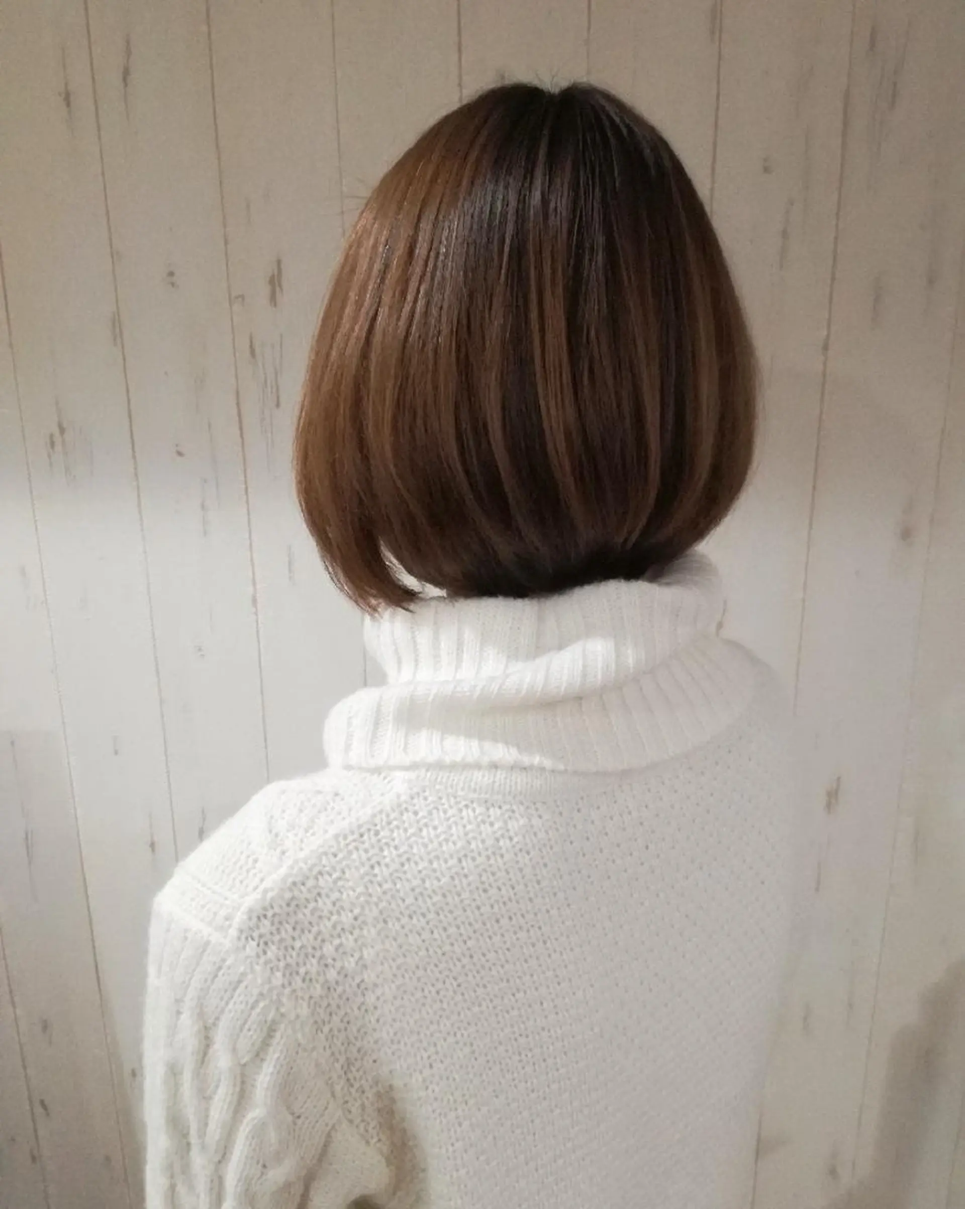 ショート カラー ボブ 西川 敏夫のヘアスタイル