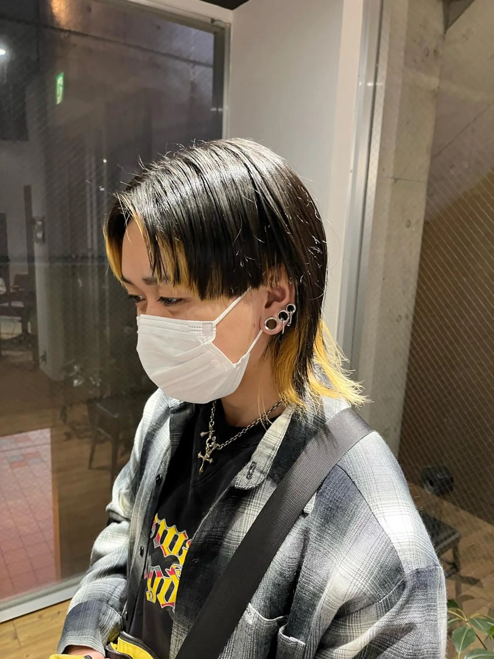 ミディアム カラー パーマ ヘアアレンジ メンズ ヘアカラー トリートメント 💎髪質改善特化💎 RUITOのヘアスタイル