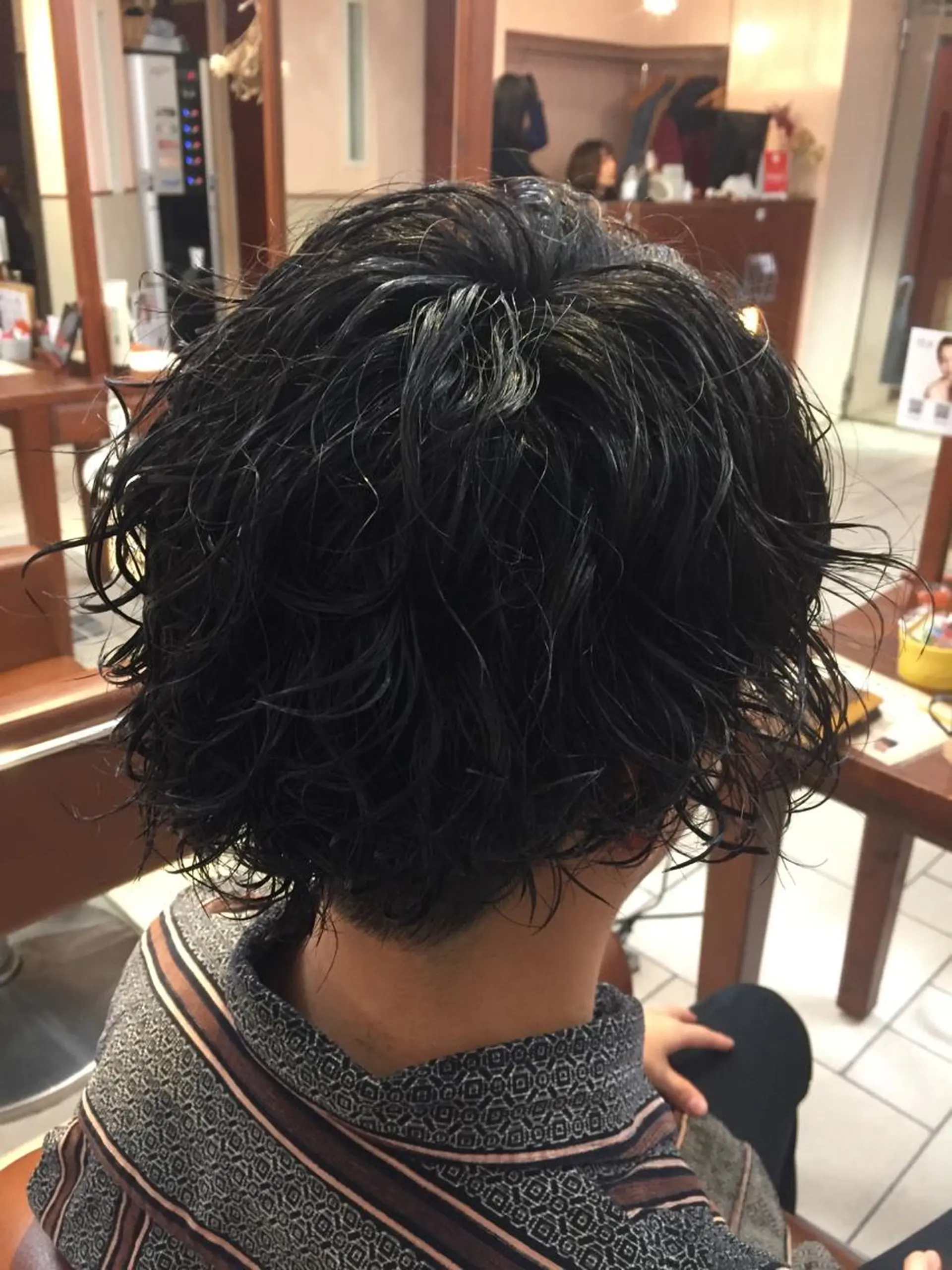 カラー パーマ ヘアアレンジ メンズ メンズパーマの巨匠 鈴木純のヘアスタイル