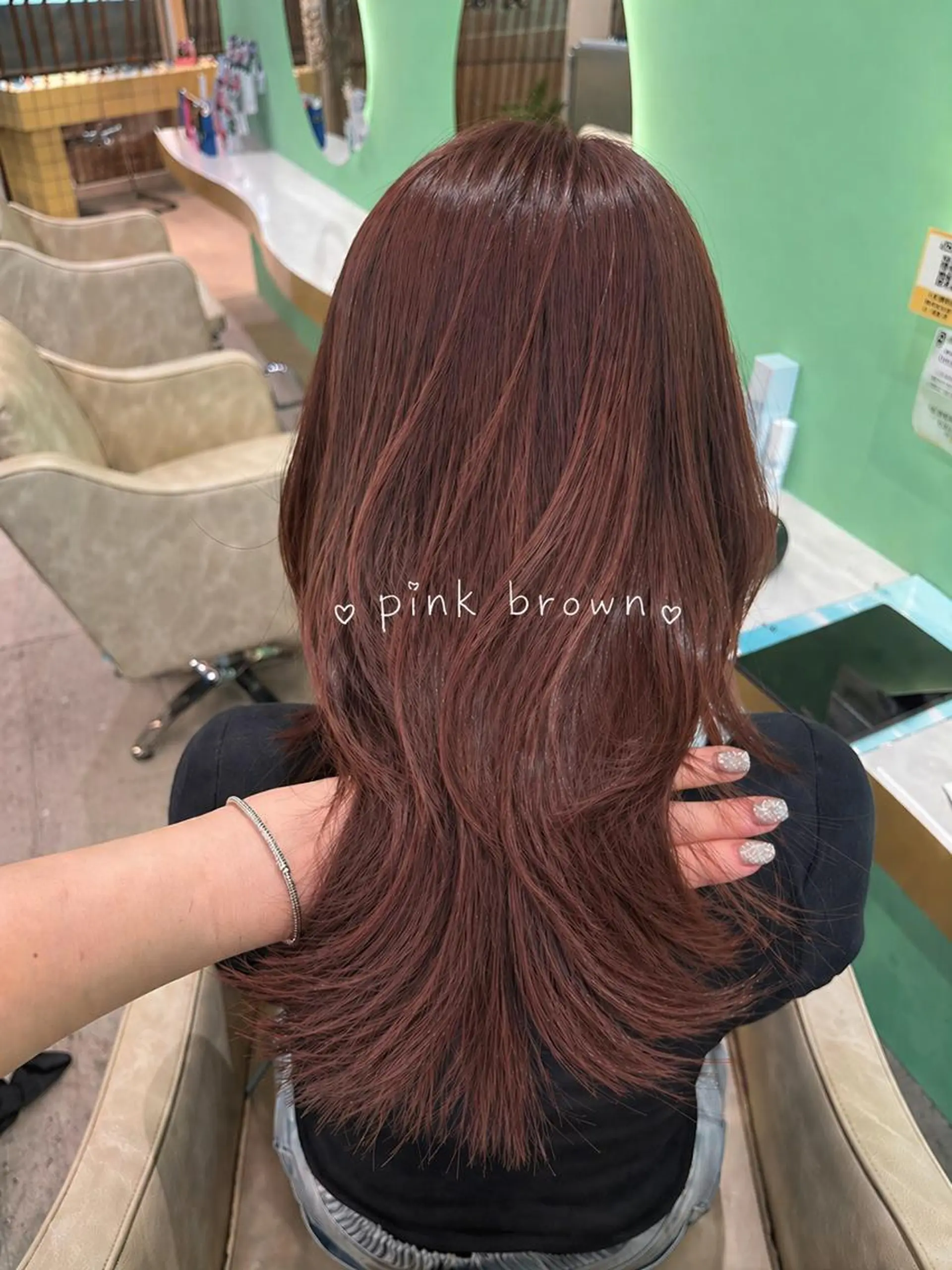 ロング カラー 髪質改善/透明感 カラー/松尾美南海のヘアスタイル